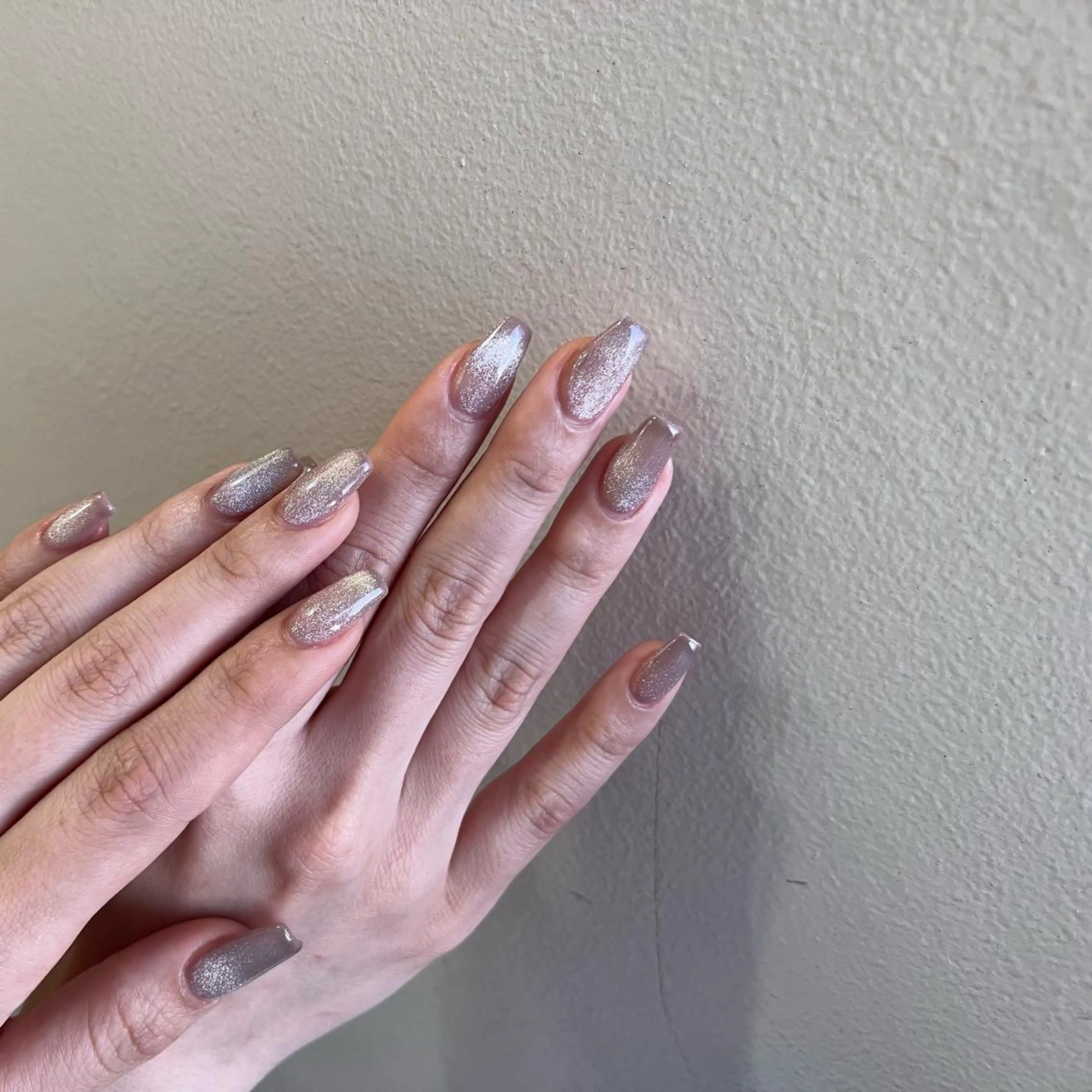 ネイル マグネットネイル ワンカラーネイル 酒井 サカイのネイルデザイン