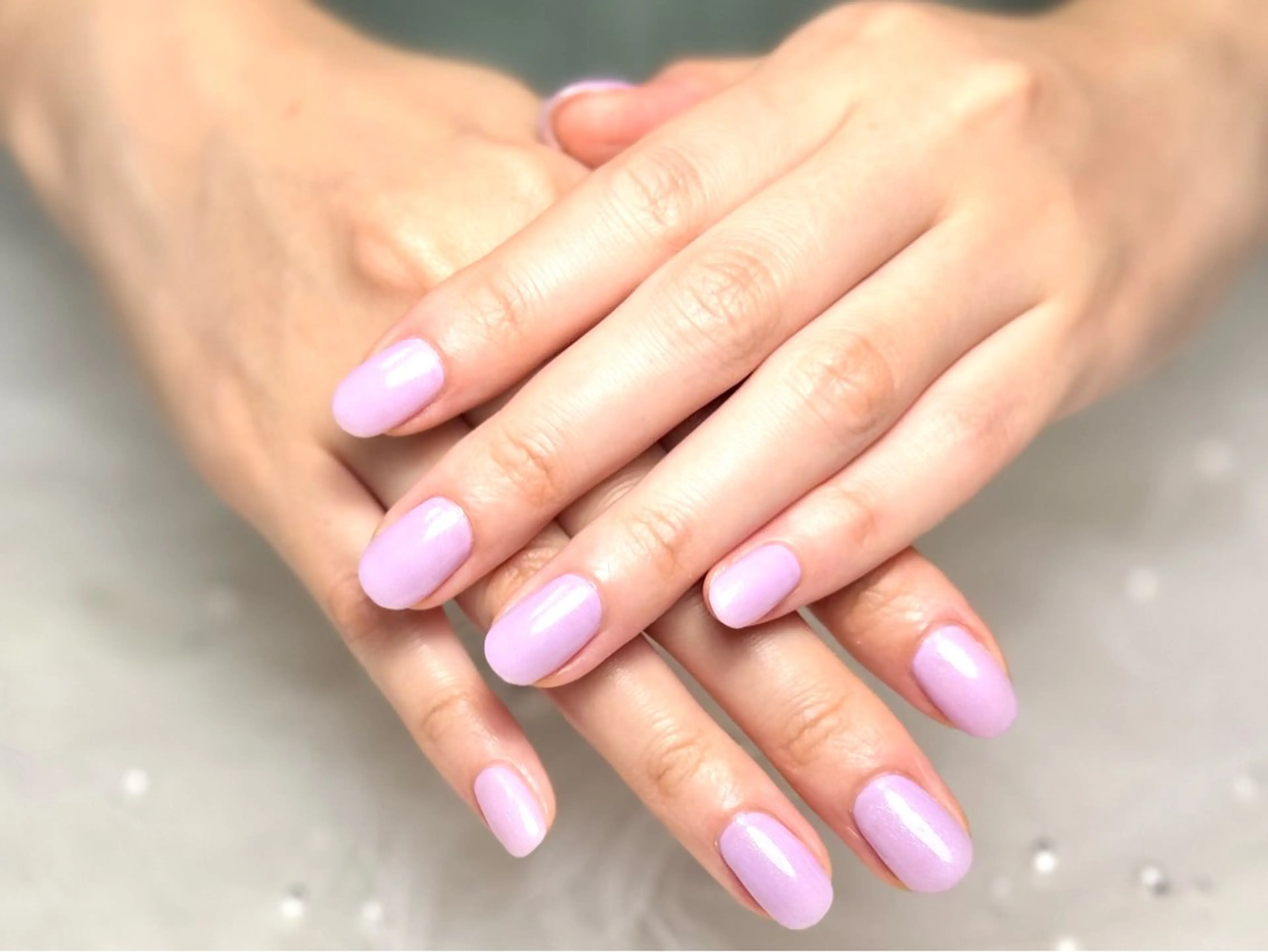 ネイル キラキラネイル ワンカラーネイル MILImili nailのネイルデザイン