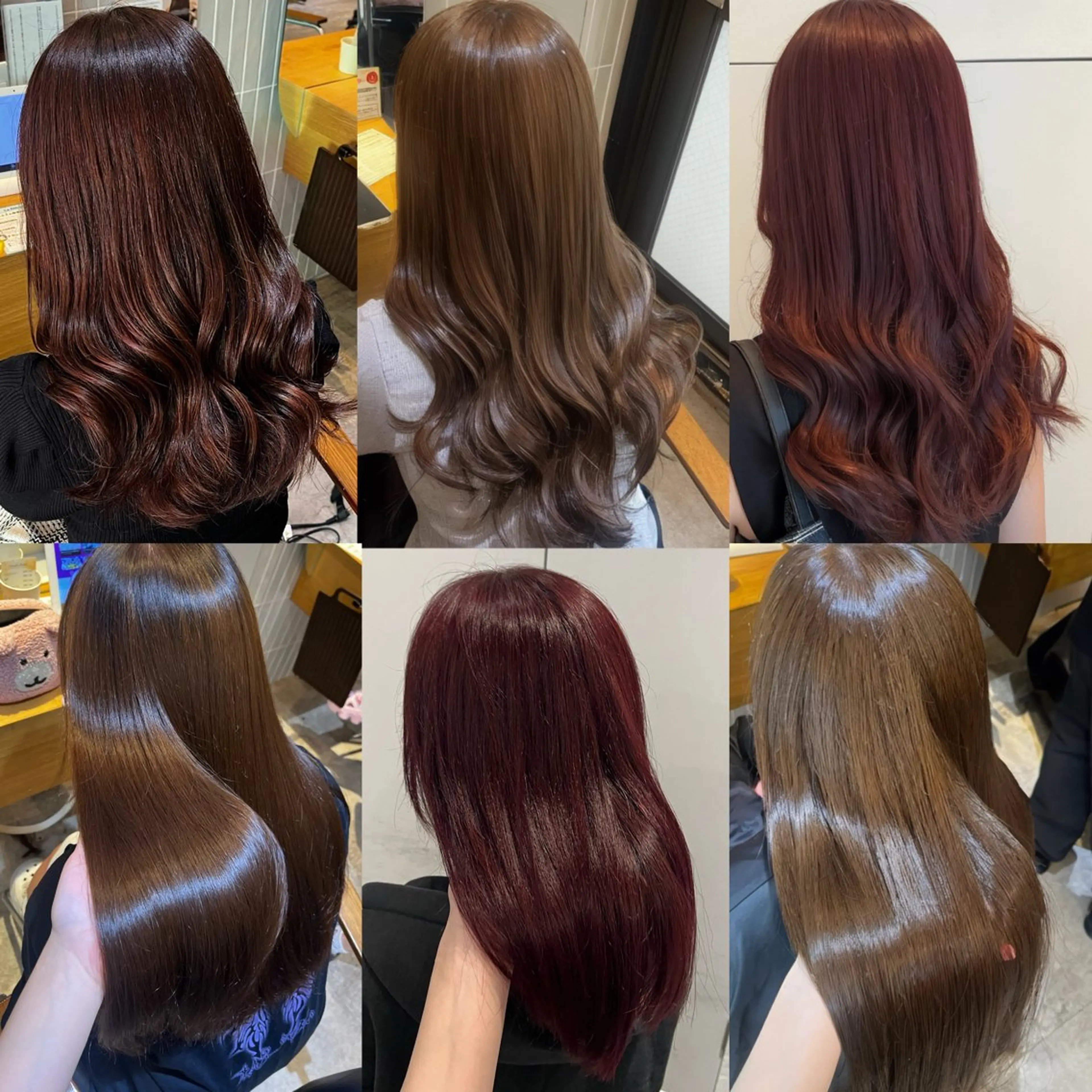 🍁秋カラーにおすすめ🍁ブリーチなしダブルカラー＋カット🩵の写真