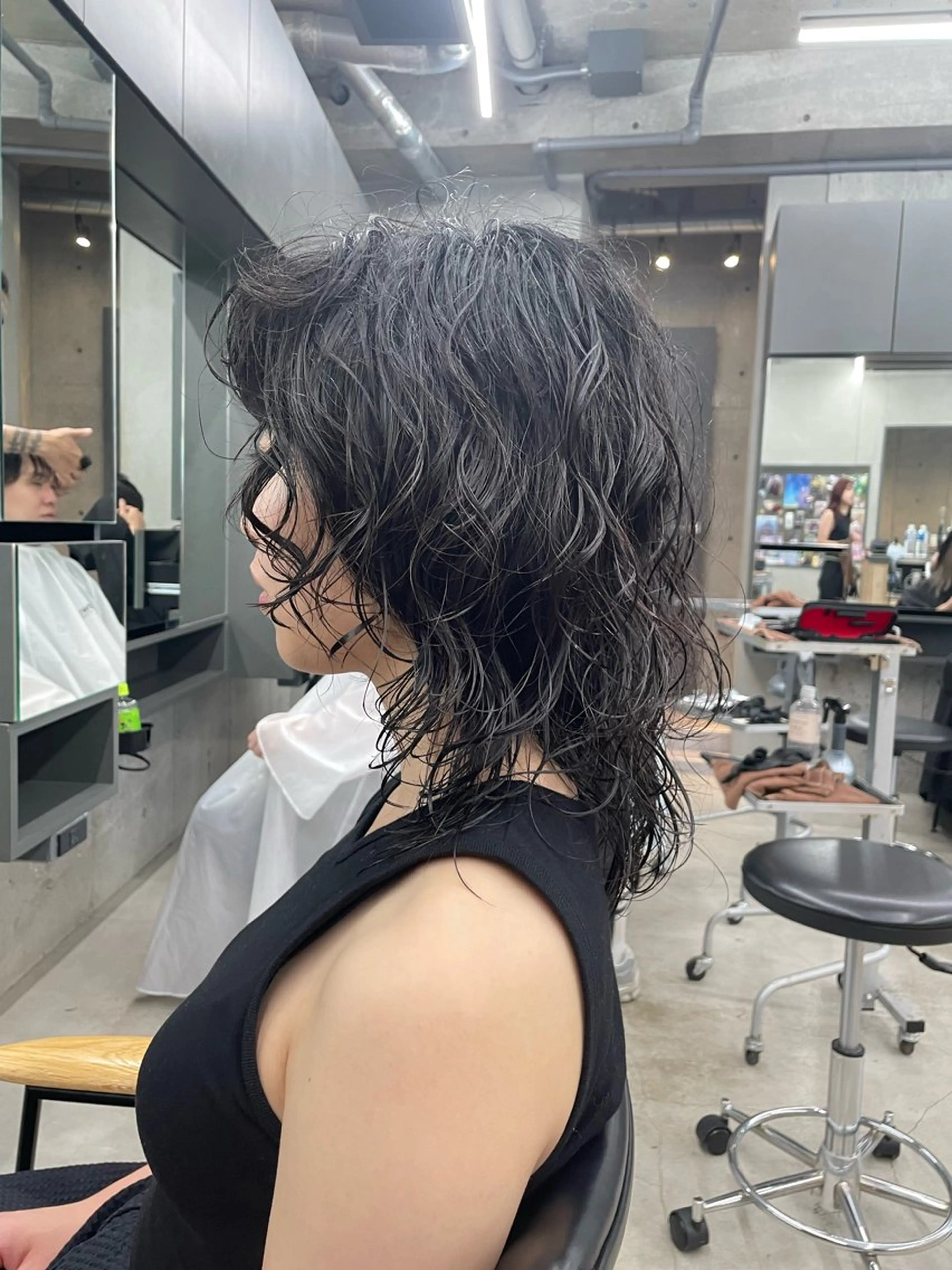 ミディアム パーマ 🌈前田 ジュンのヘアスタイル