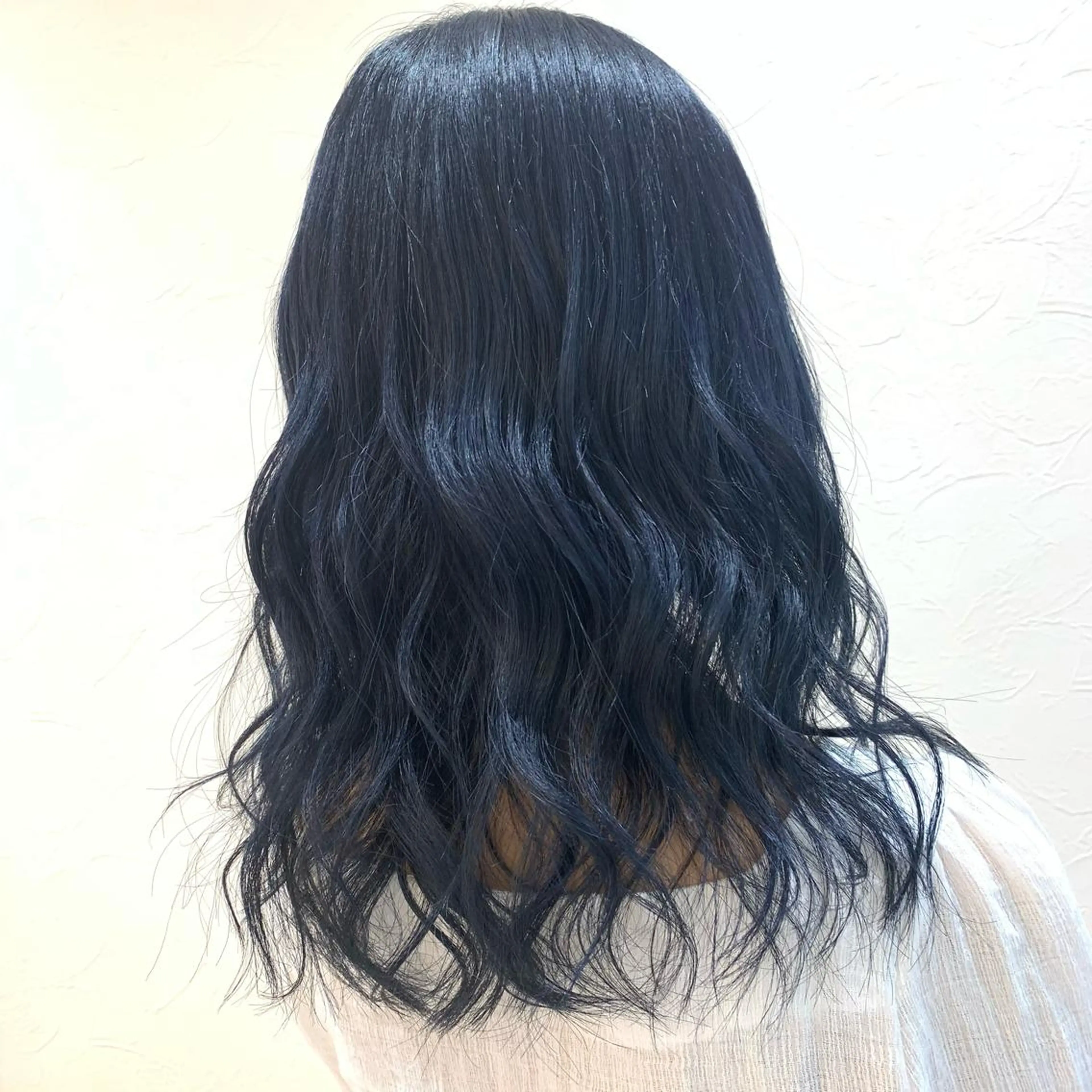 ロング ヘアカラー トリートメント 店長ハイトーンカラー 柞山史奈のヘアスタイル