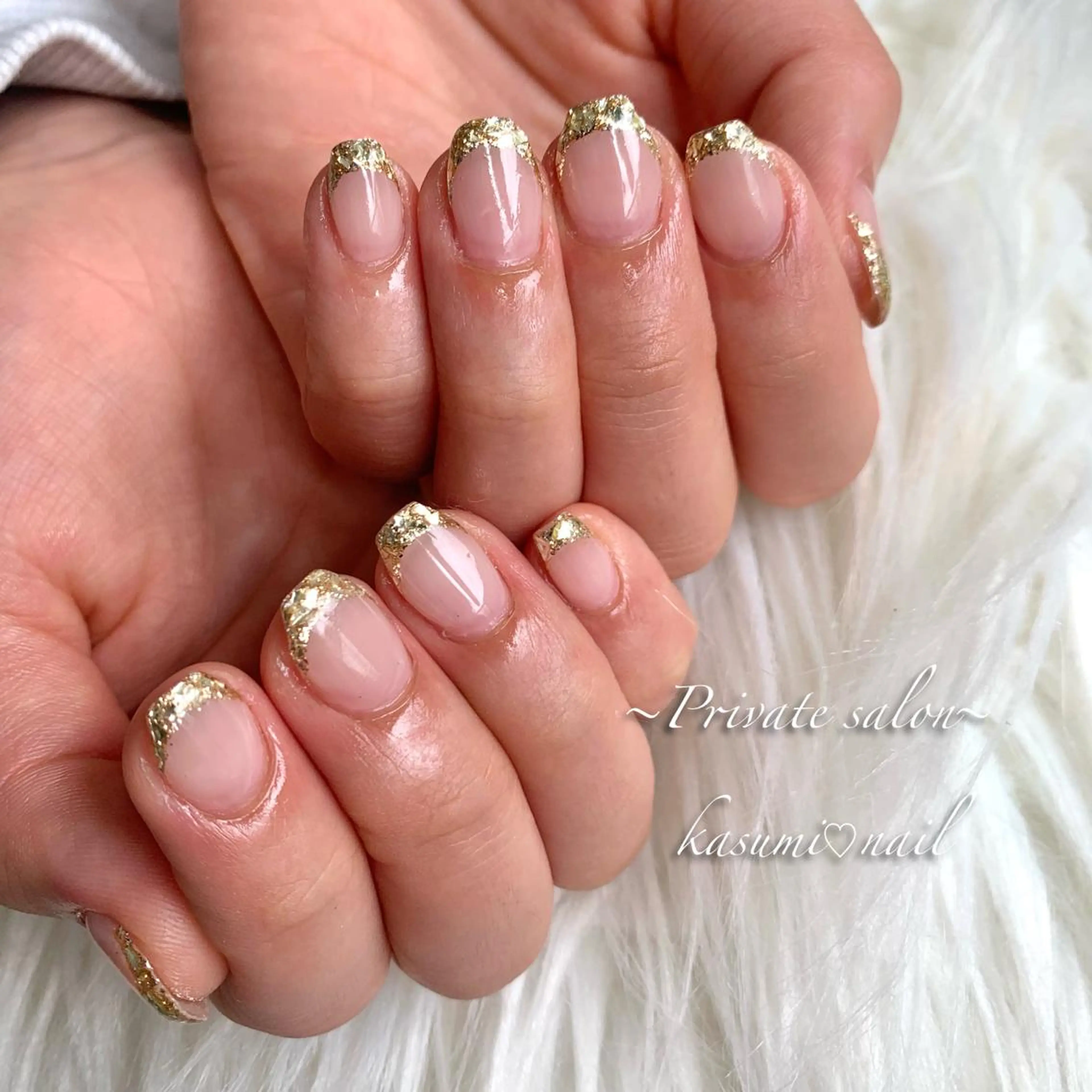 ネイル アートネイル フットネイル フレンチネイル ロングネイル マグネットネイル KASUMI♡ Nailのネイルデザイン