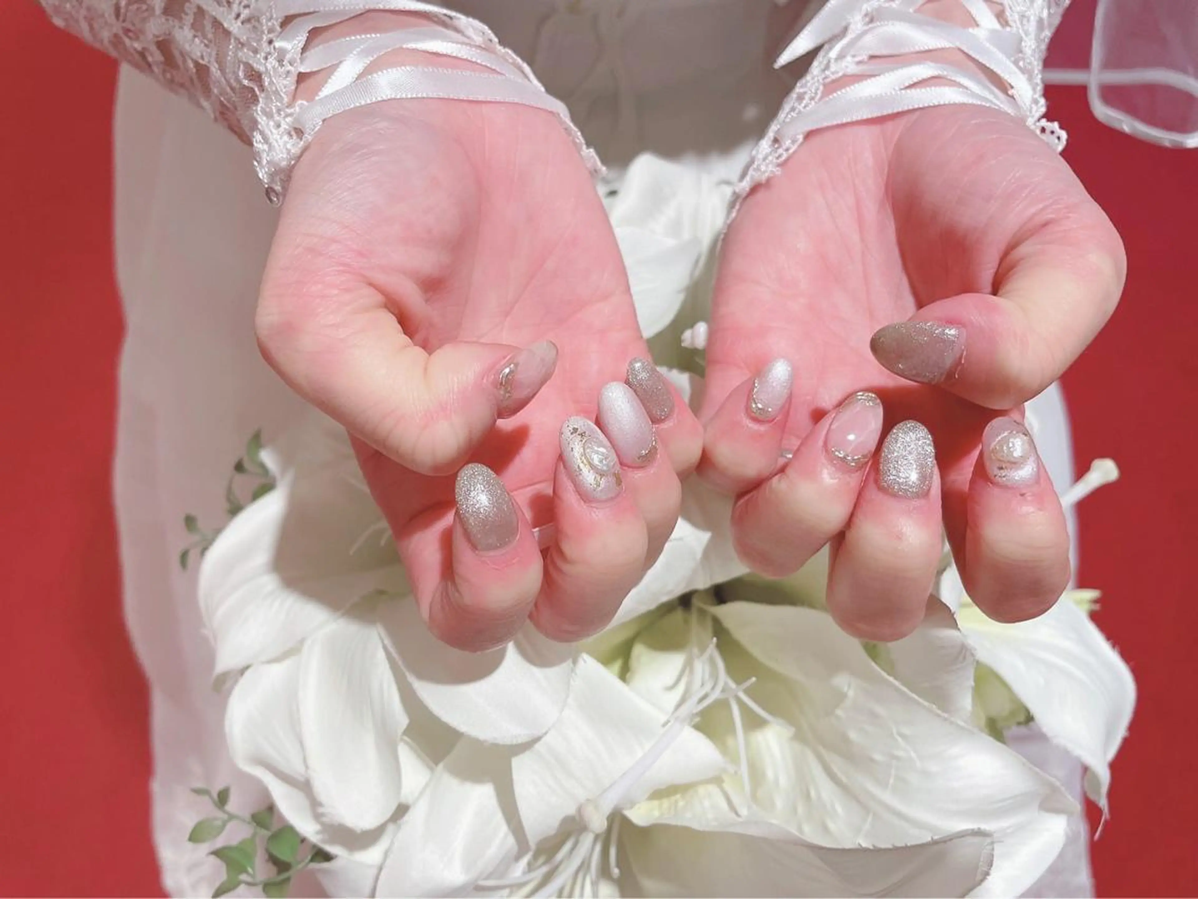 ネイル ブライダルネイル na kaのネイルデザイン