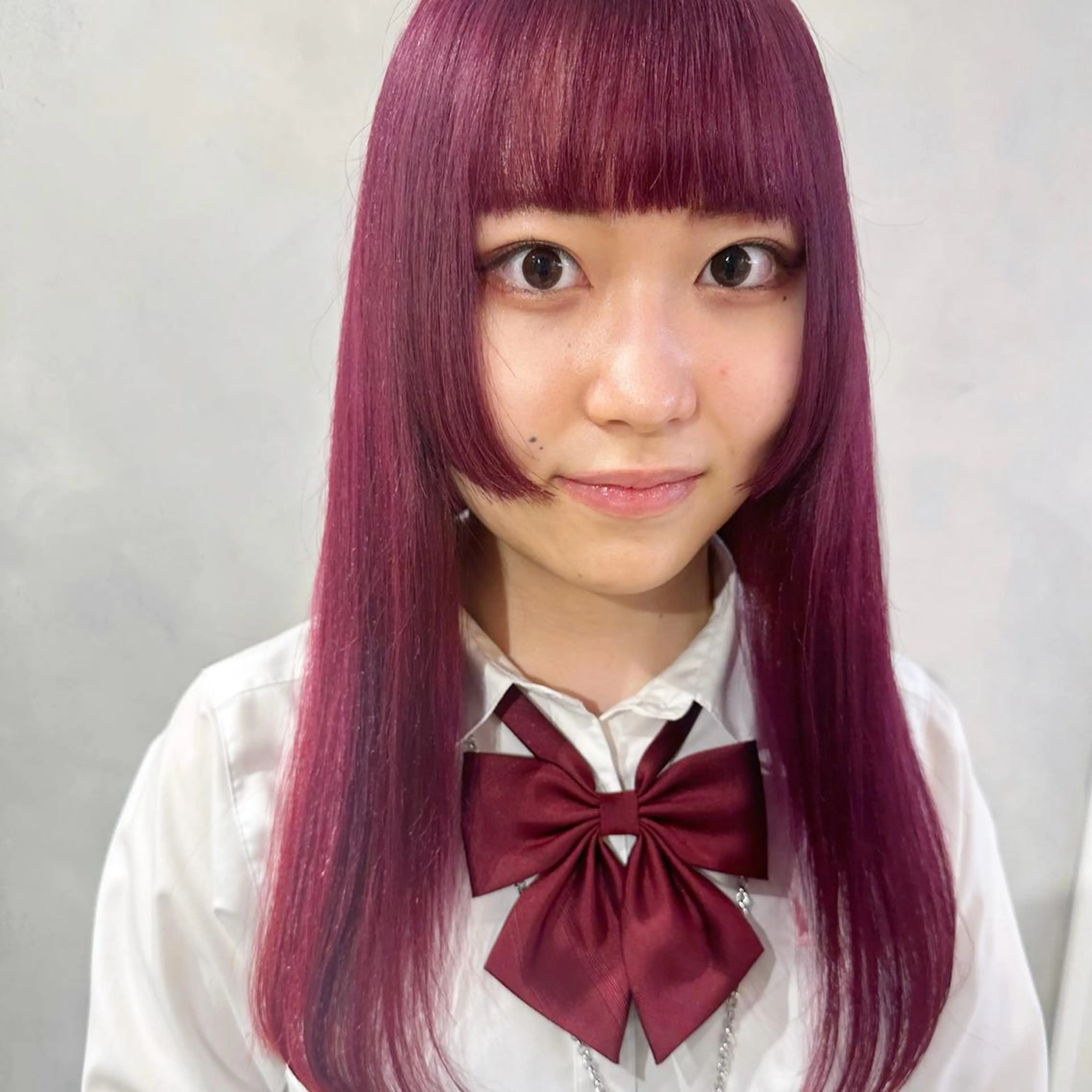 セミロング カラー ヘアカラー トリートメント デザインカラー/パー マ🦖外岡咲希🦖のヘアスタイル