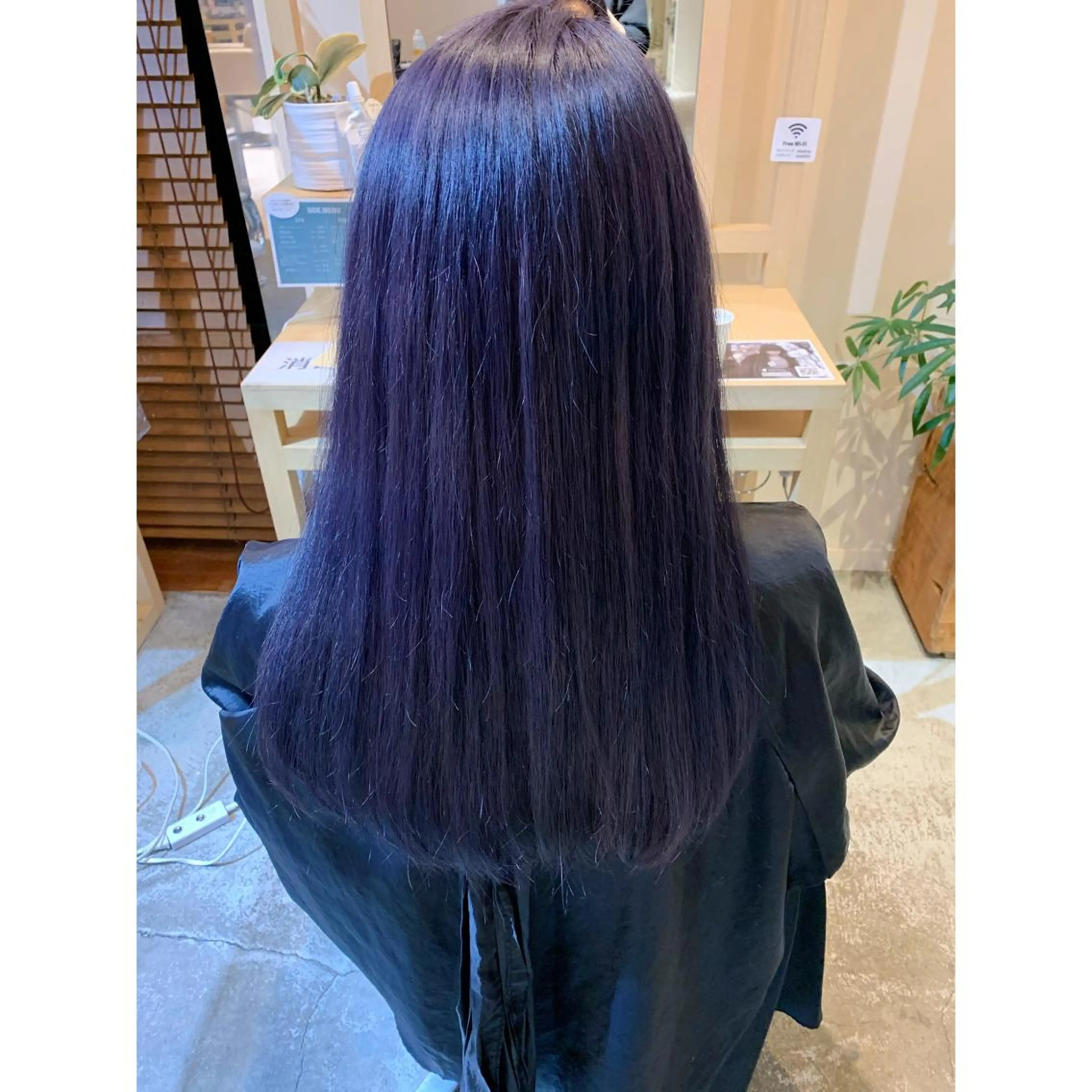 ロング カラー SORA広尾所属・いだ ひかるのヘアスタイル
