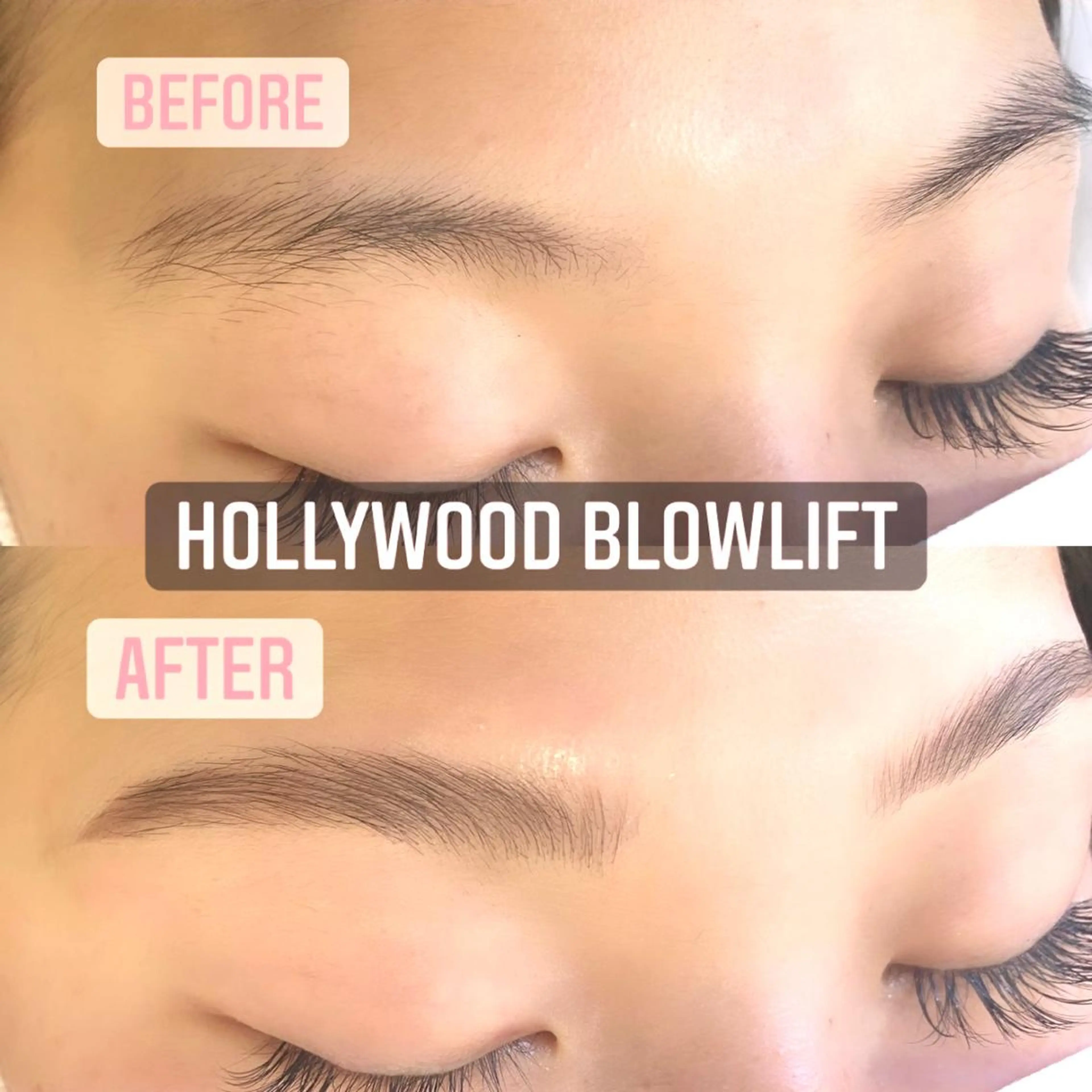 アイブロウ ハリウッドブロウリフト Eyelash 🎀 𝐀𝐲𝐮𝐦𝐢のマツエク・マツパデザイン