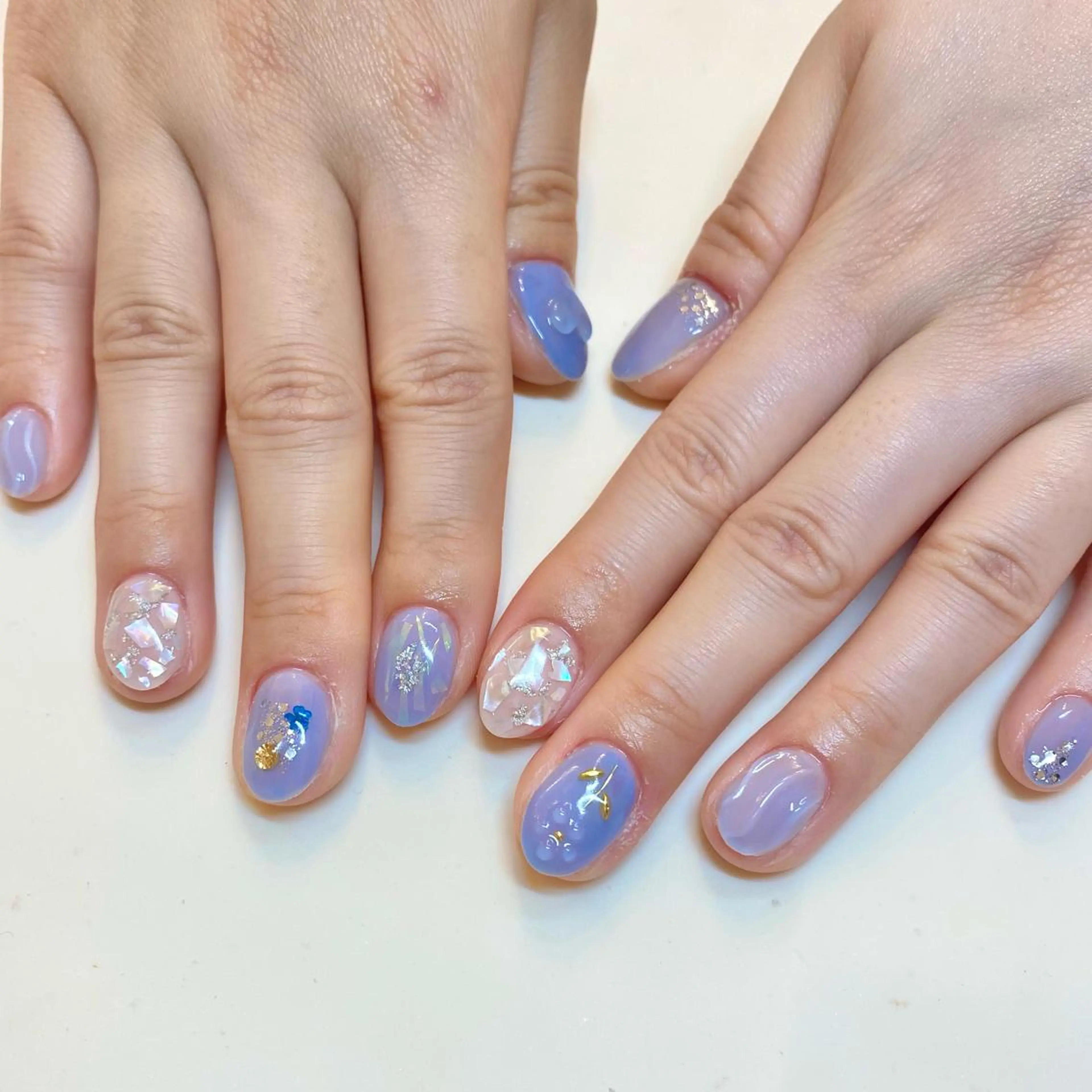 ネイル ハンドネイル 藤原 みゆのネイルデザイン