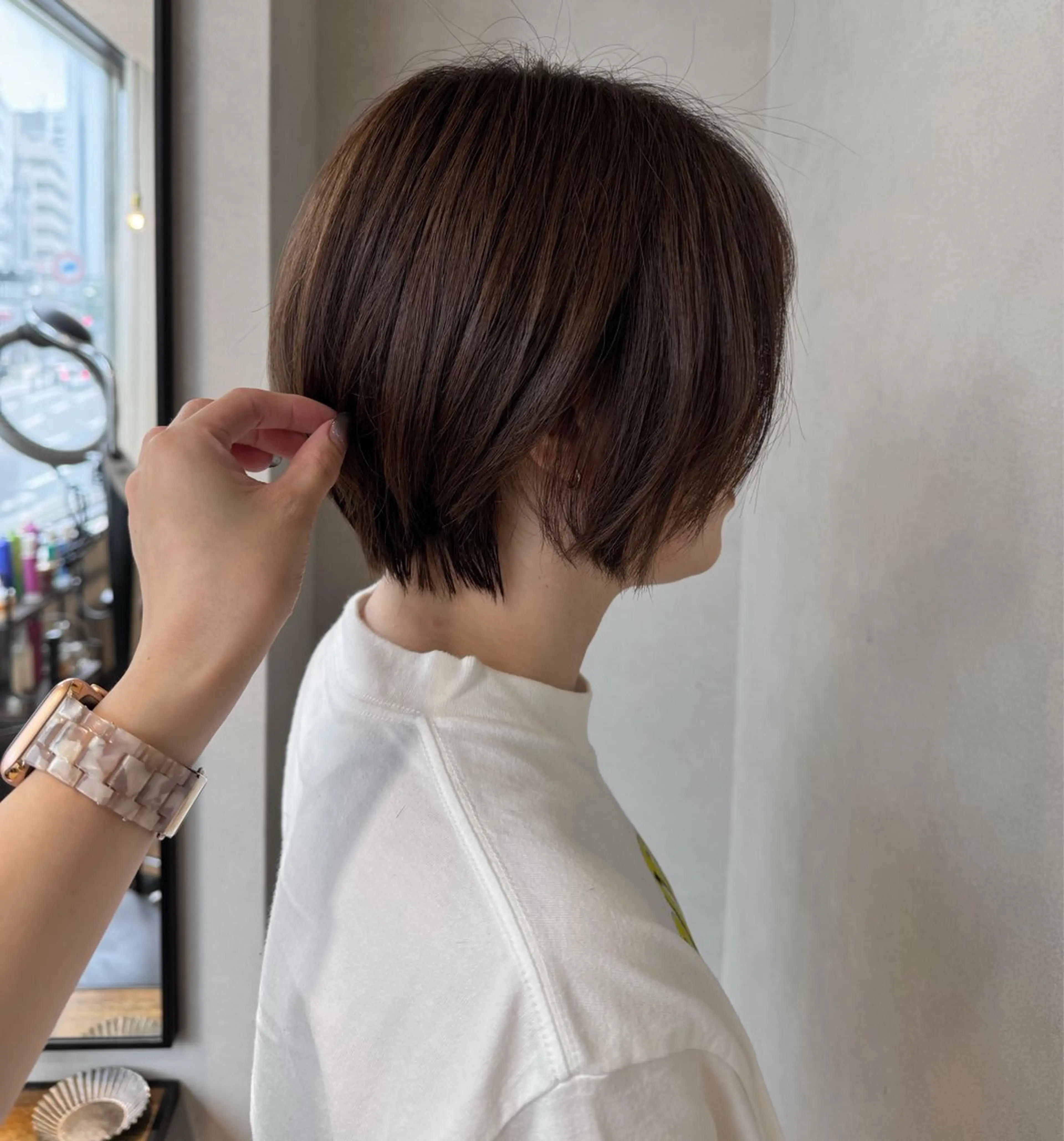 ショート カット 門野 優羽のヘアスタイル
