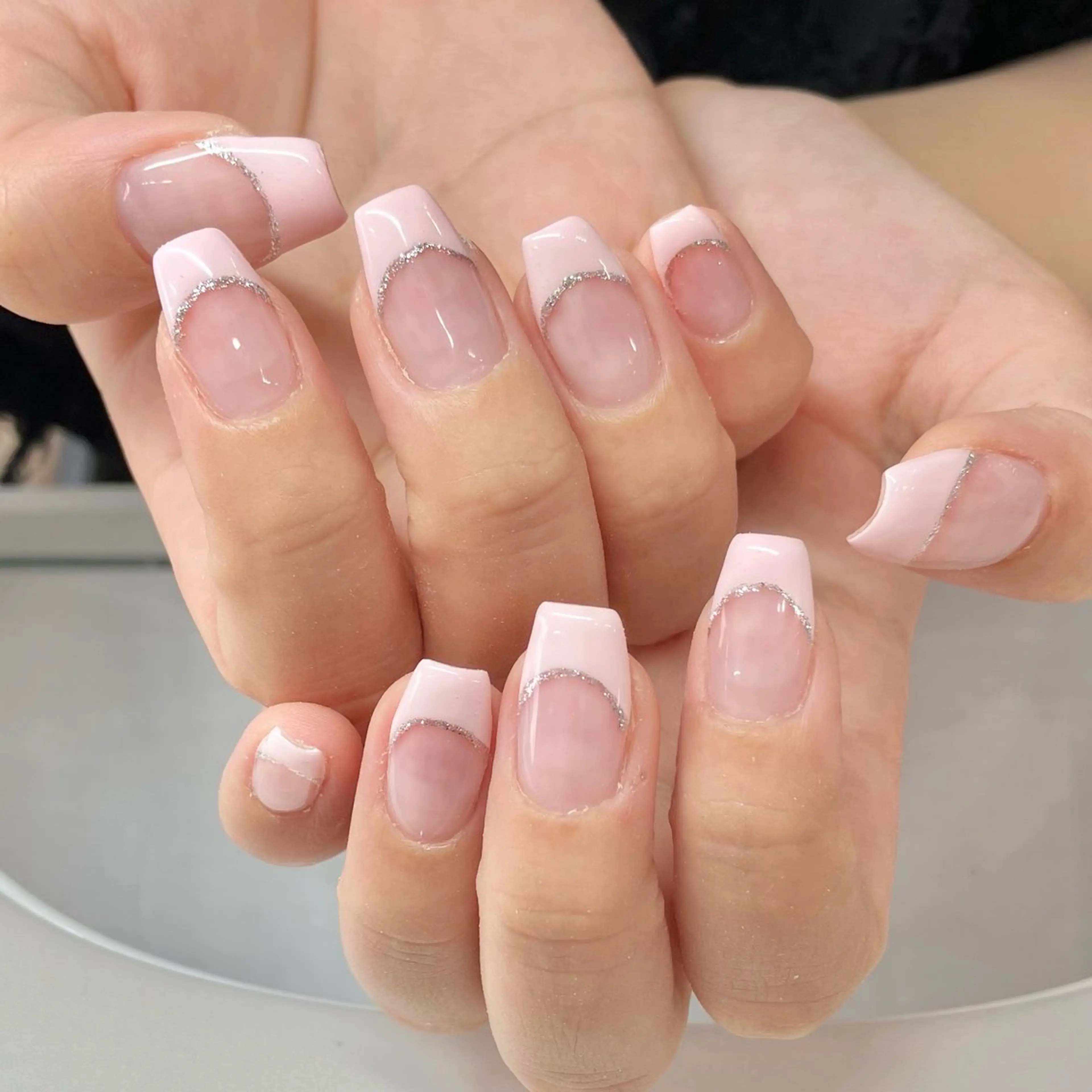 ネイル フレンチネイル ネイル＆まつ毛サロンCrea所属・Crea MORIBEのネイルデザイン