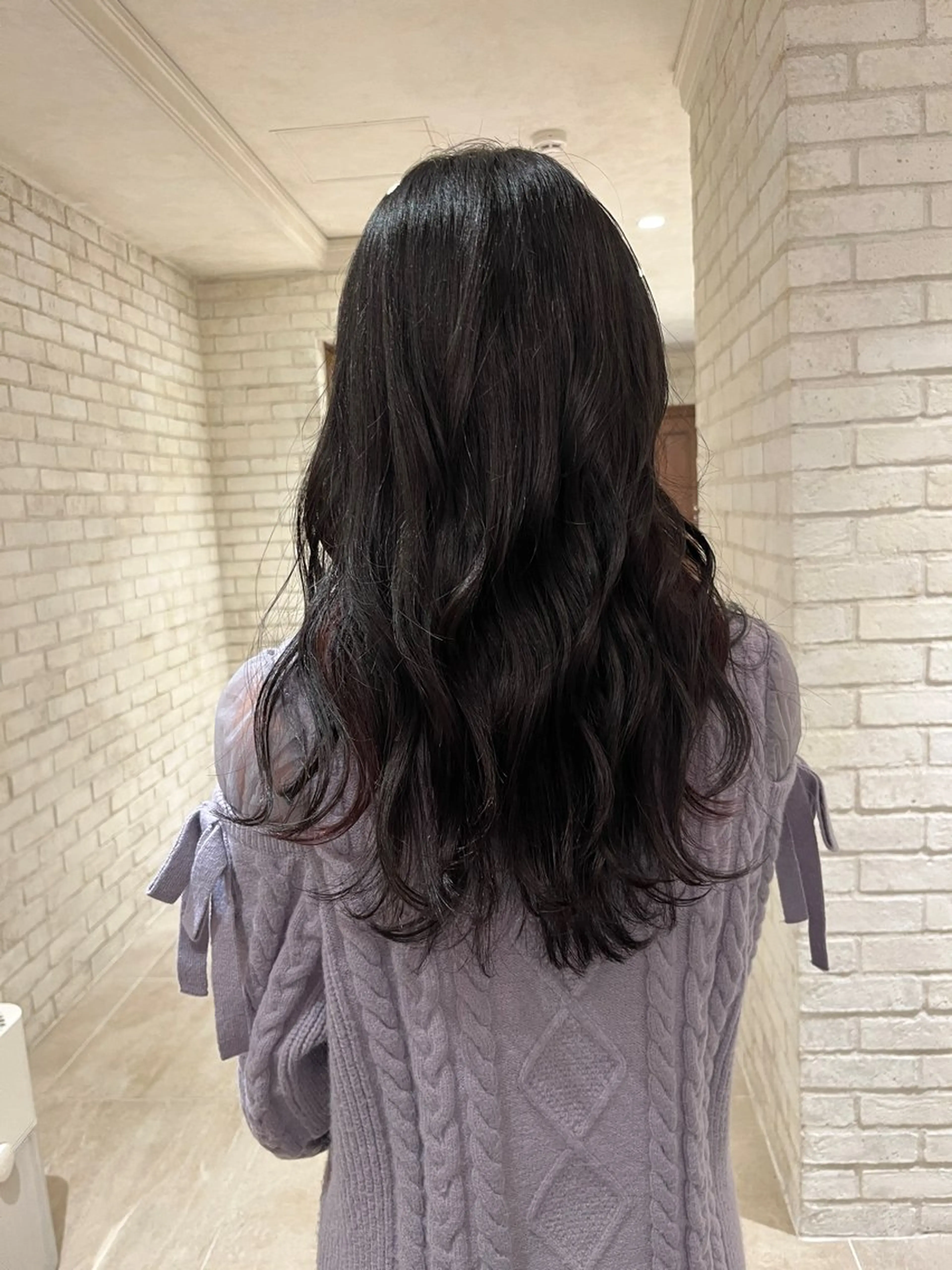 ロング カラー 橘 ゆきののヘアスタイル