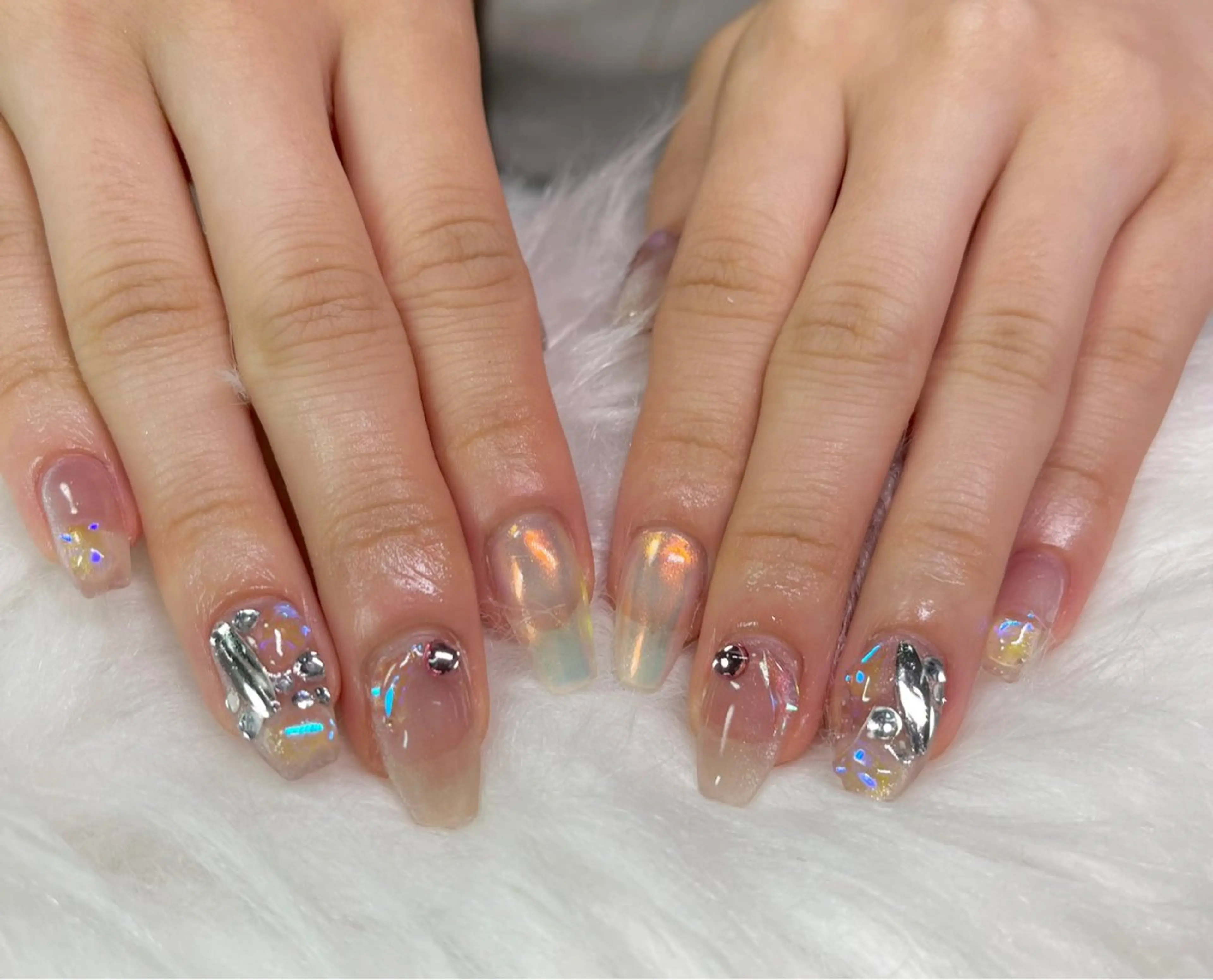 ネイル クリアネイル ハンドネイル 🏠自宅 サロン💅natsuのネイルデザイン