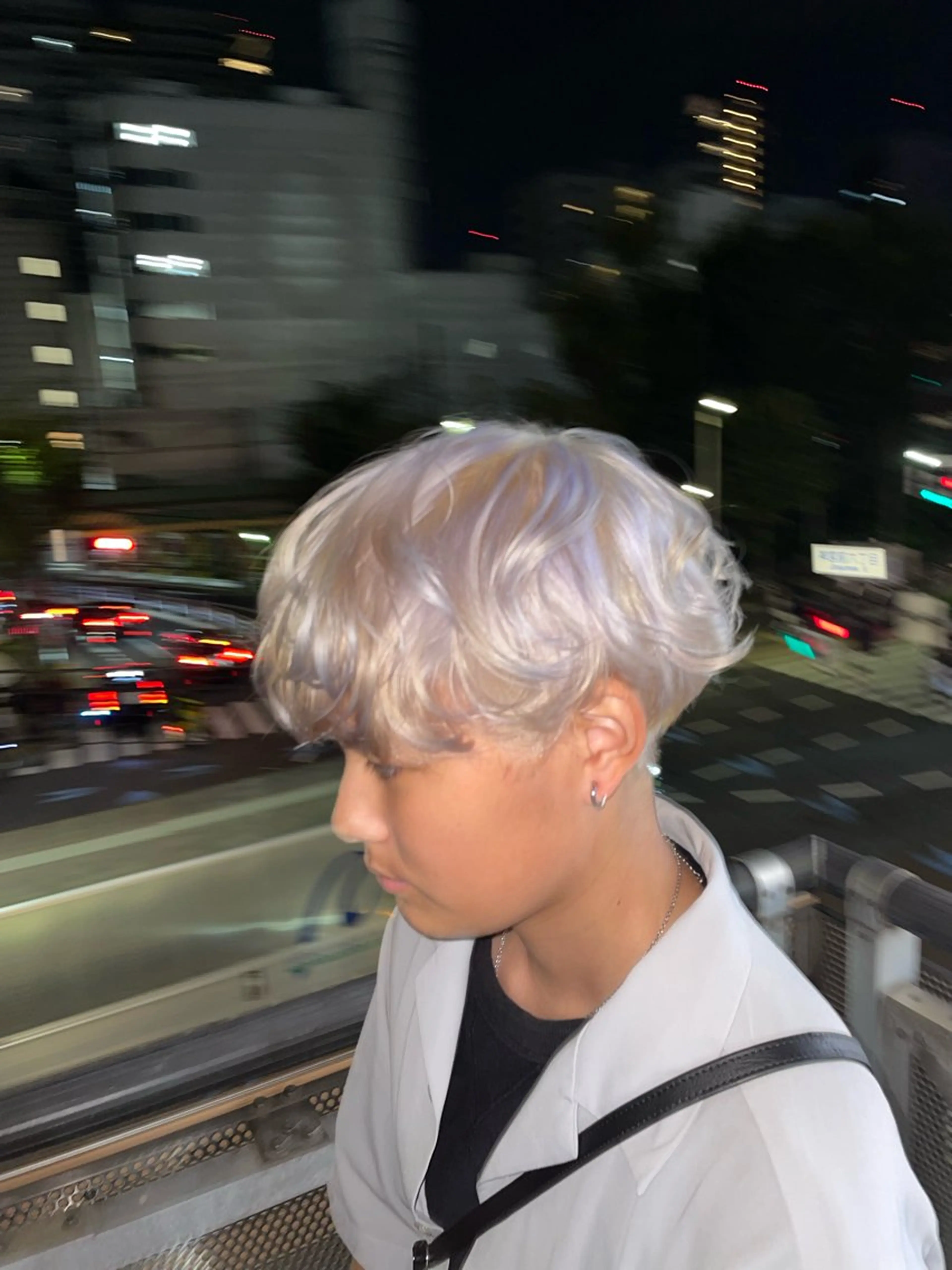 ショート カラー パープルカラー ヘアカラー driP.by HAVANA所属・ケアブリーチ／パーマ 工藤のヘアスタイル