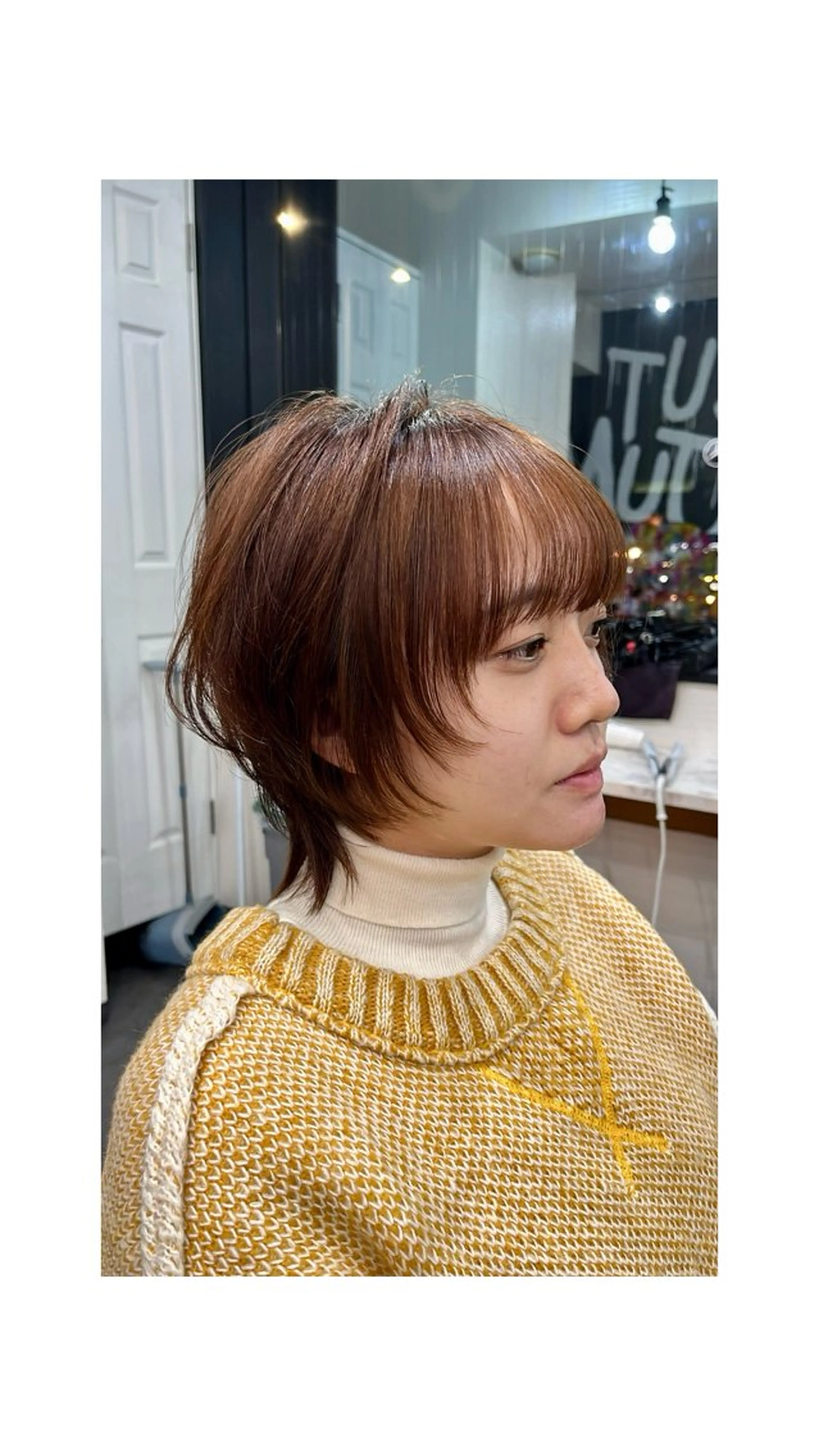 ショート 顔周りカット ショートヘア 青山/無料/女性限定 /丁寧に施術/馬場のヘアスタイル