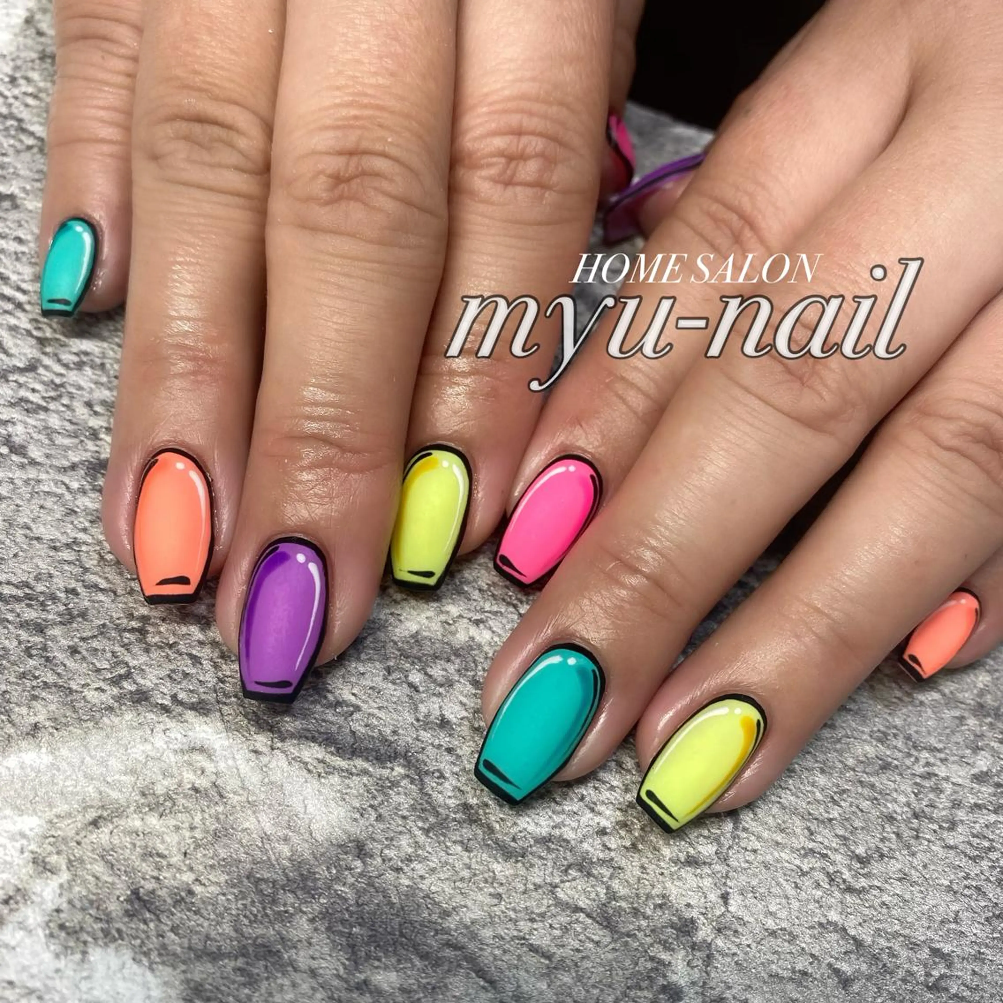 ネイル ホームサロン myu-nailのネイルデザイン