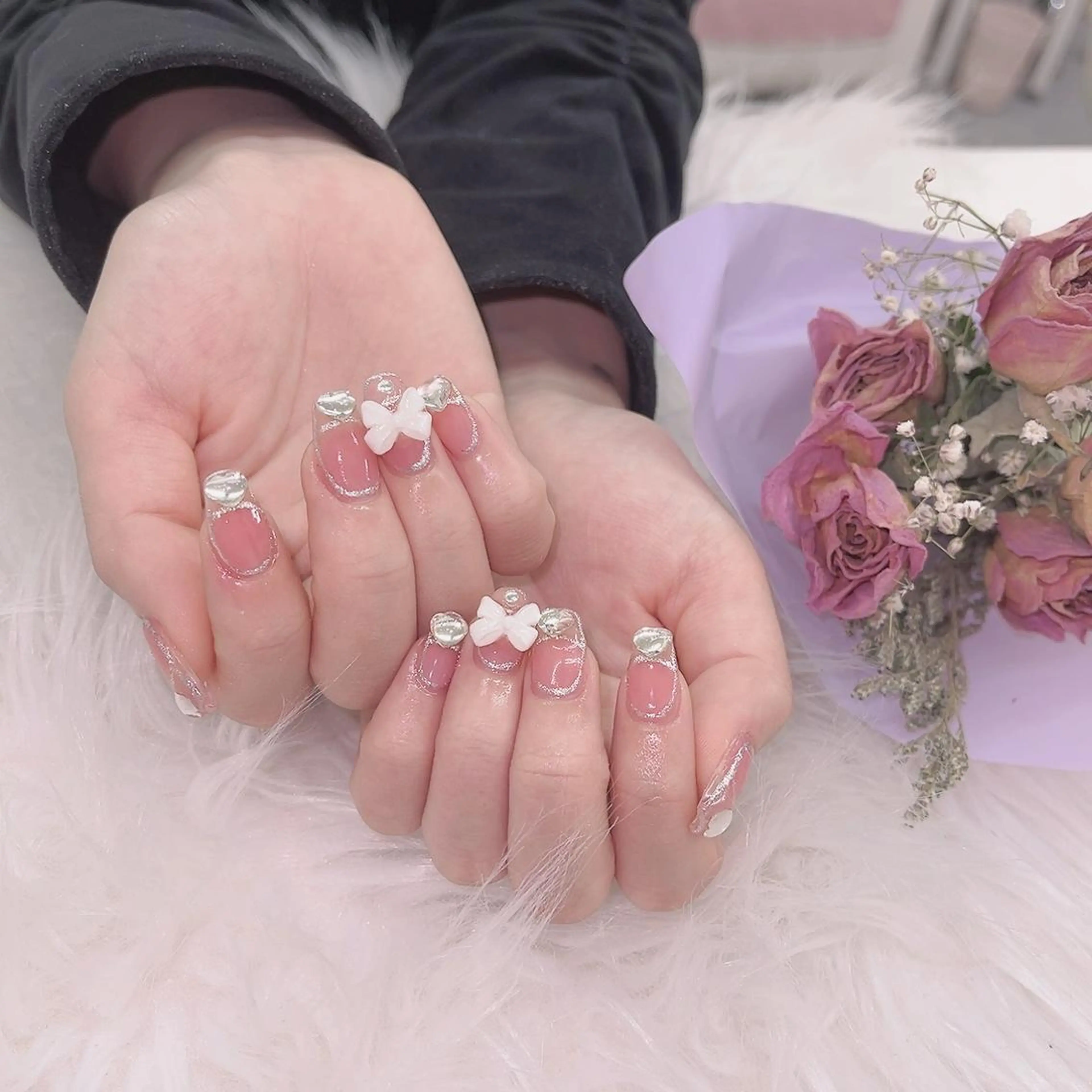 ネイル 🦋ネイルサロン ブラン🌈ゆりのネイルデザイン