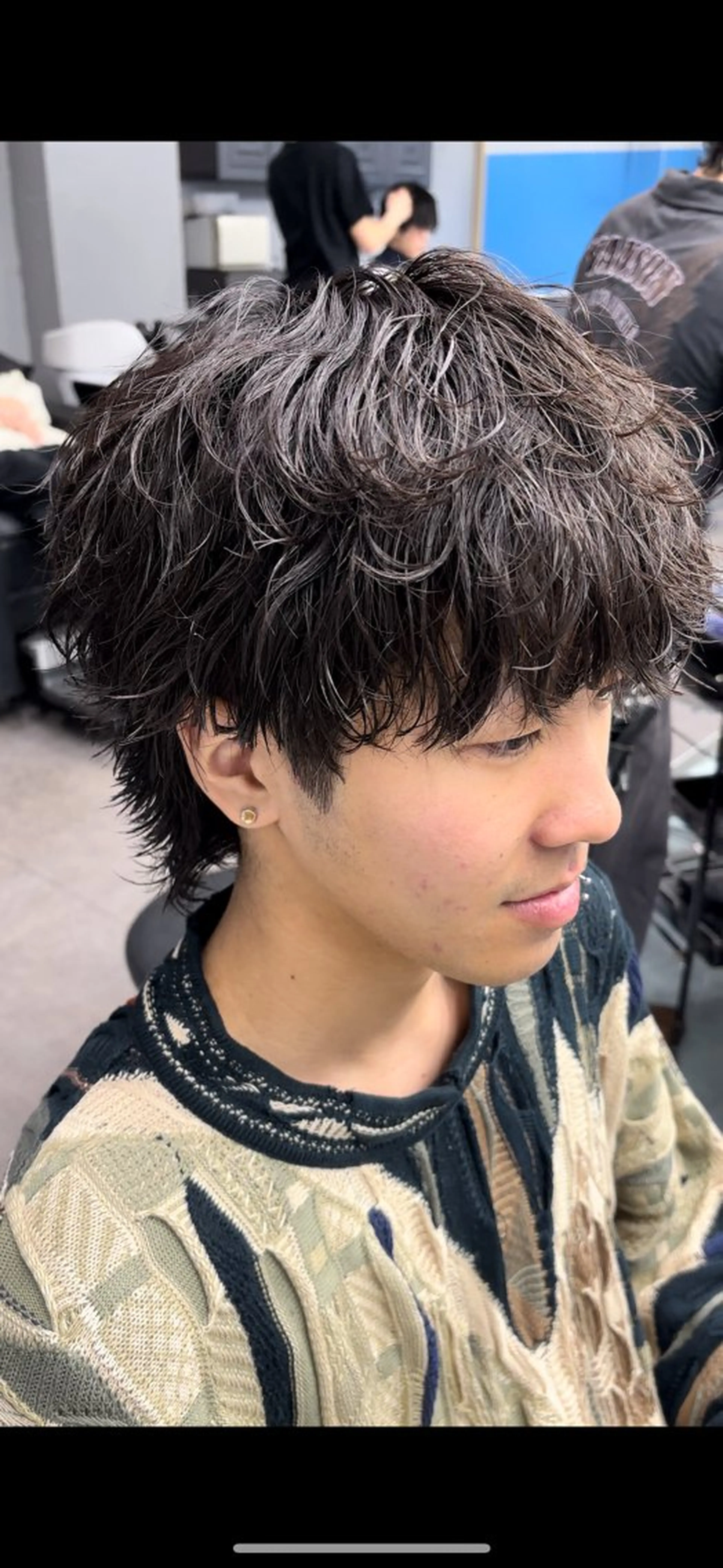 パーマ メンズ カット パーマ ⚜️メンズ 特化Towa⚜️のヘアスタイル