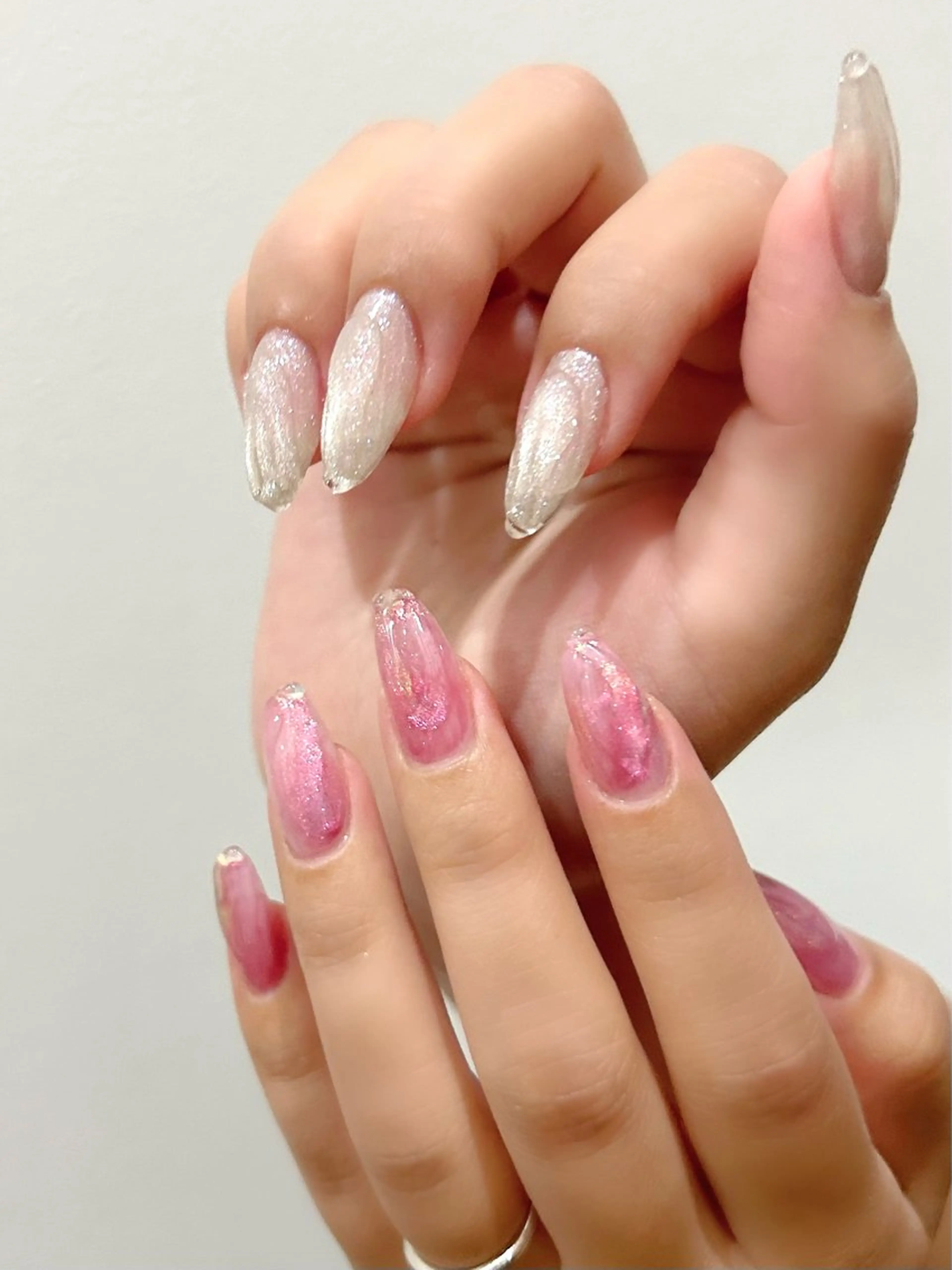 ネイル ニュアンスネイル ハンドネイル hali’a nailのネイルデザイン