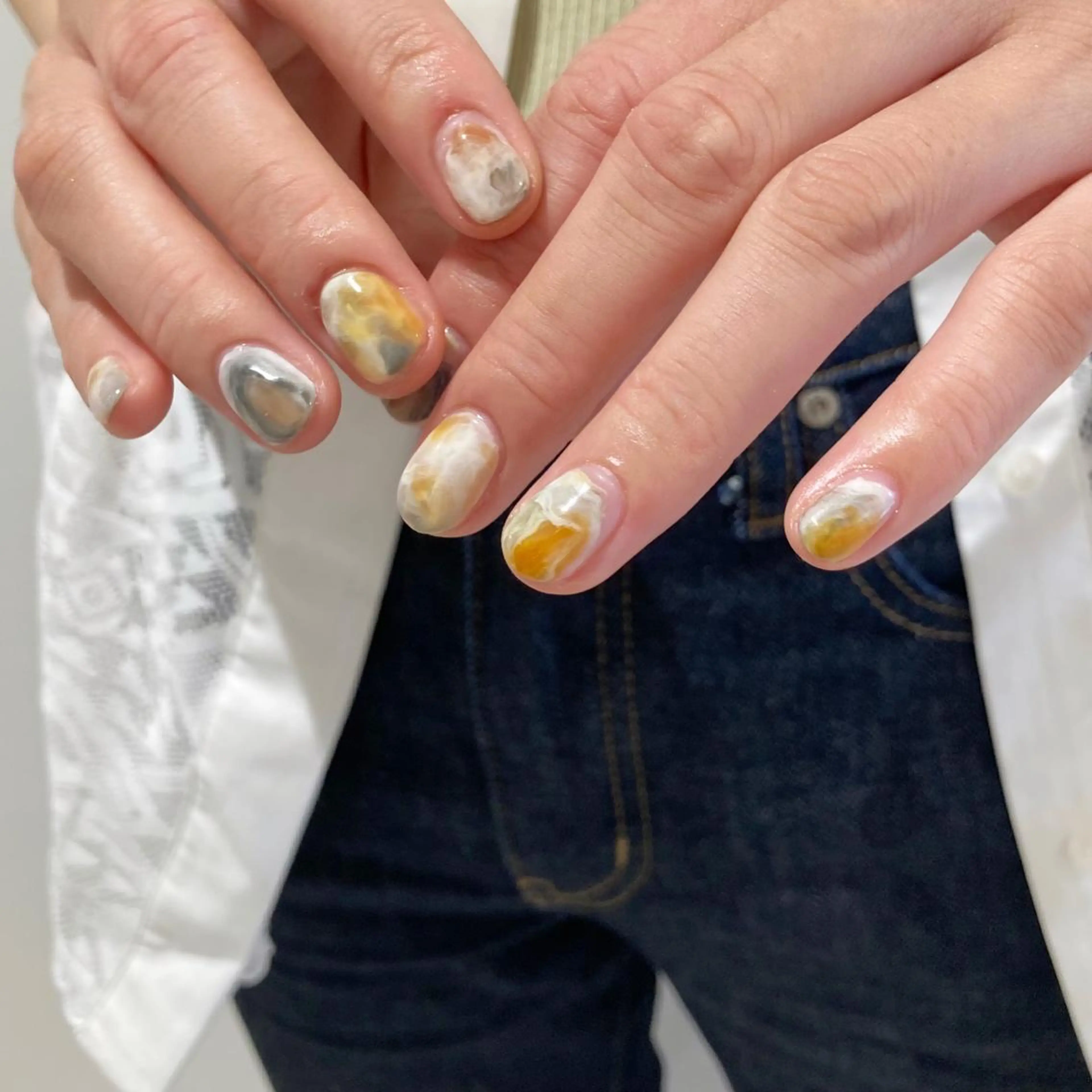 ネイル 持ち込み mano+所属・砂田 はるかのネイルデザイン