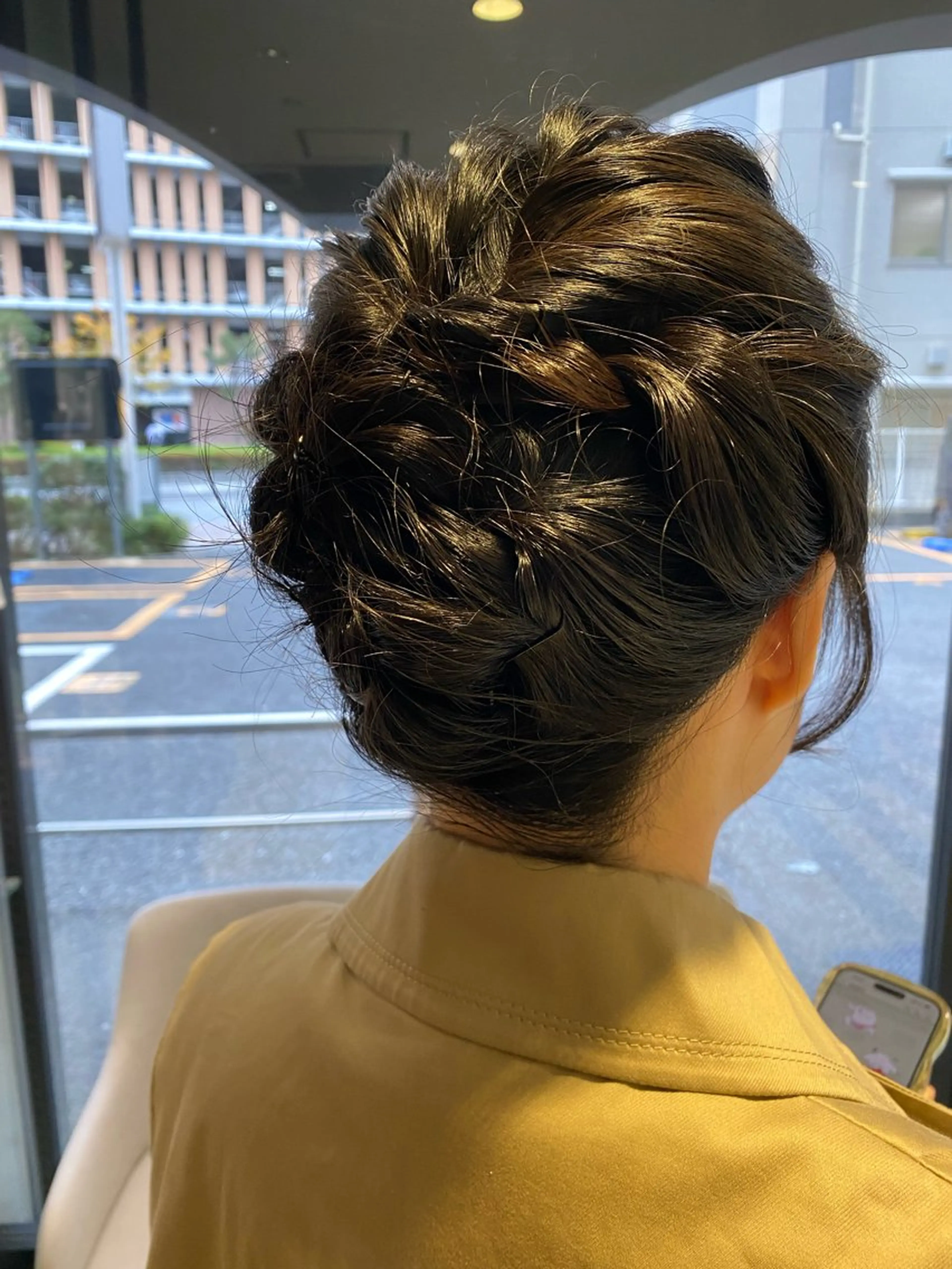 ミディアム ヘアセット フルカワ ノゾミのヘアスタイル