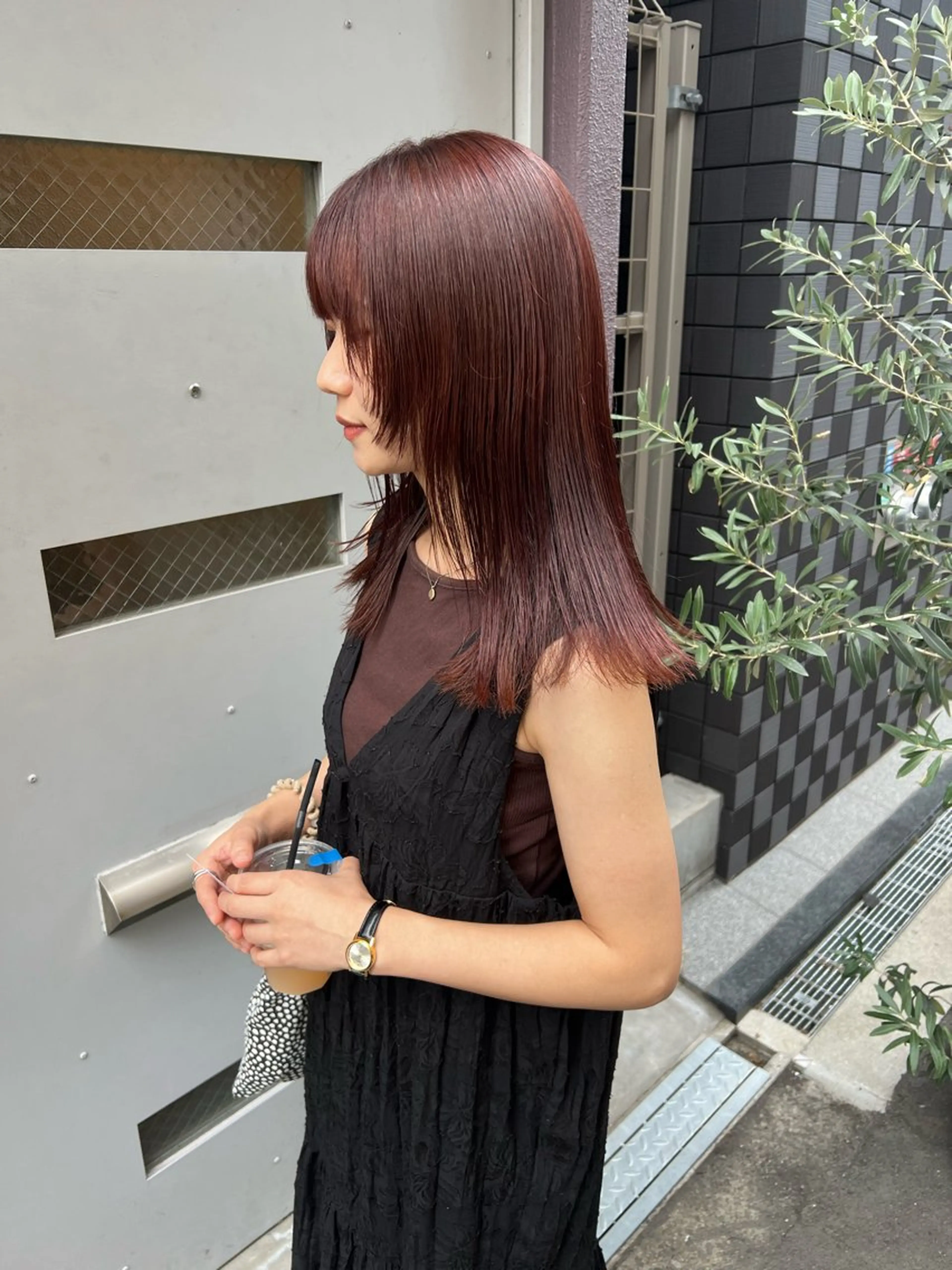 カラー ハナ🌼 梅田/ボブ/パーマのヘアスタイル