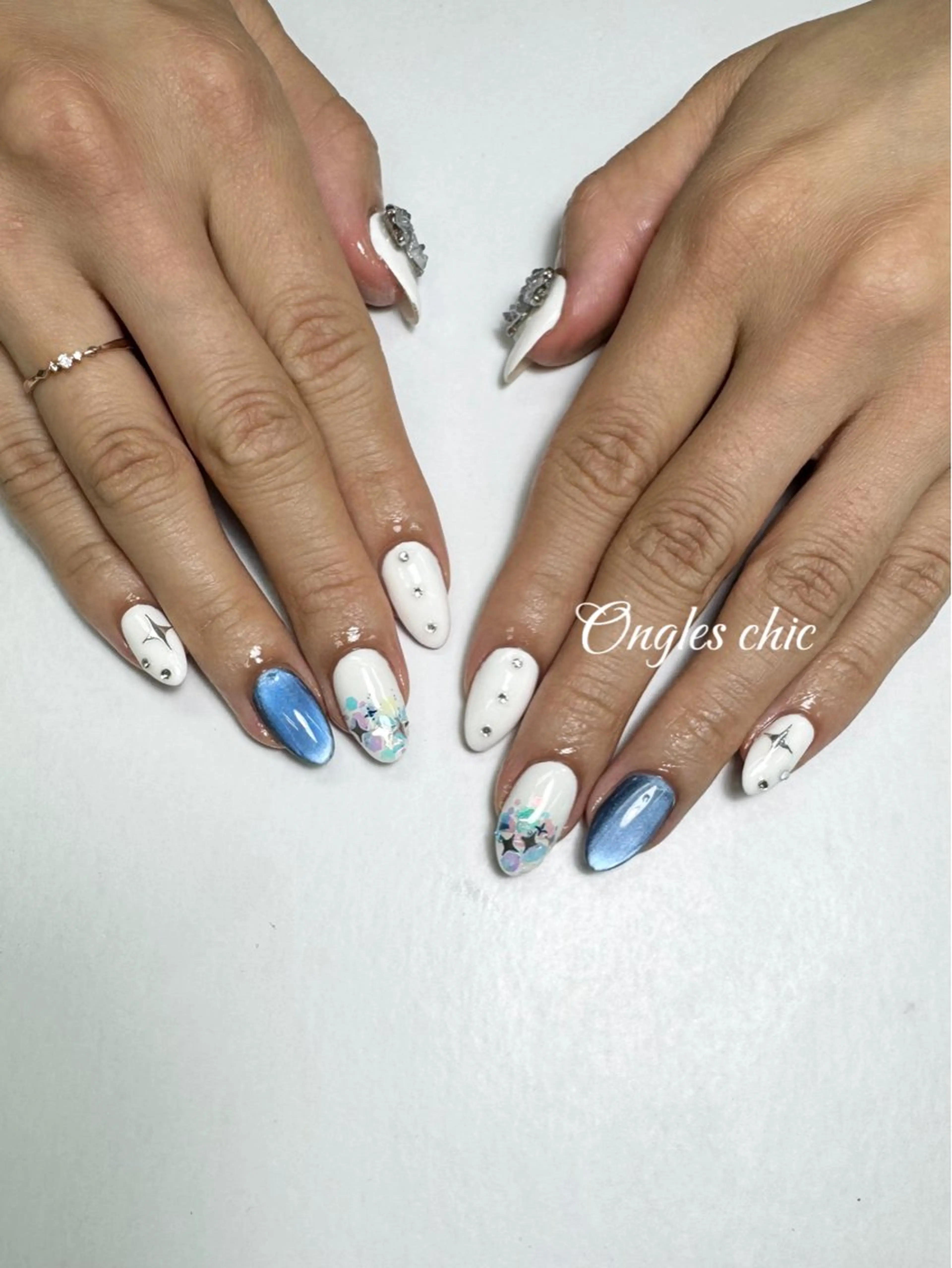 ネイル ハンドネイル ハンドケア ongles chicのネイルデザイン