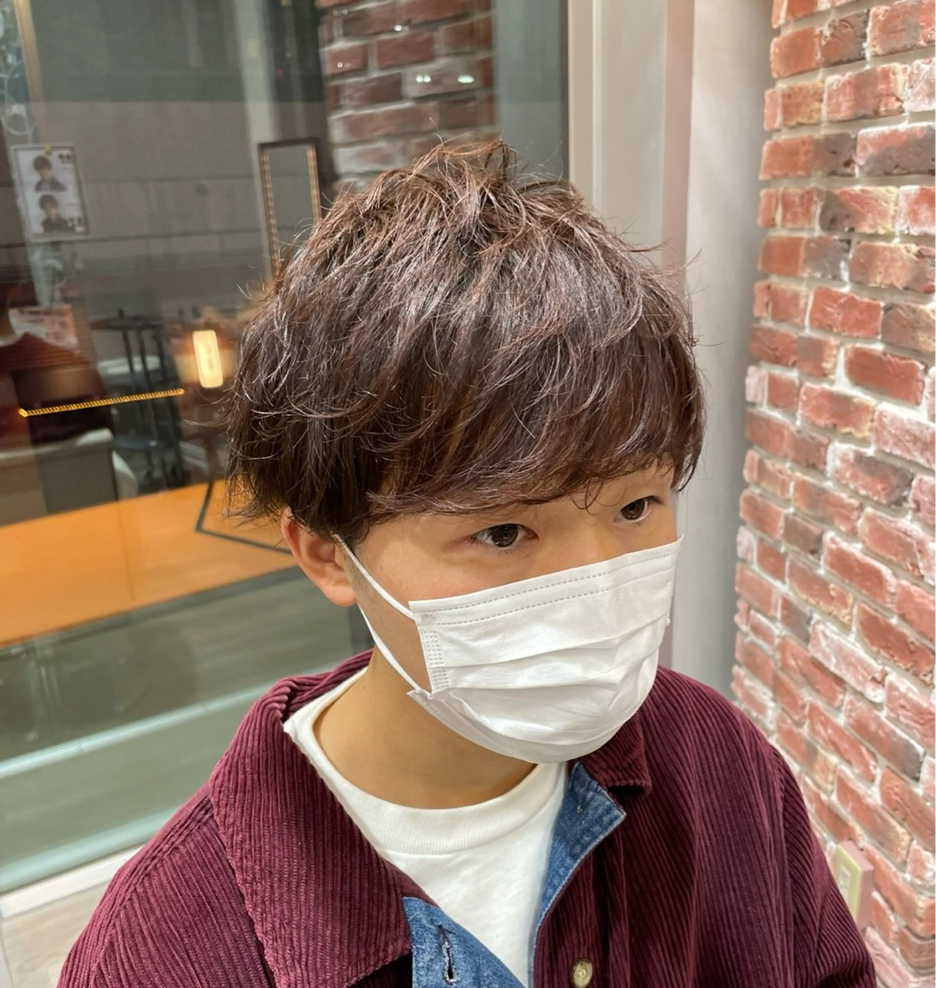 パーマ メンズ メンズパーマ カット パーマ ✨トレンド特化美容師 WILL上村　拳吾のヘアスタイル