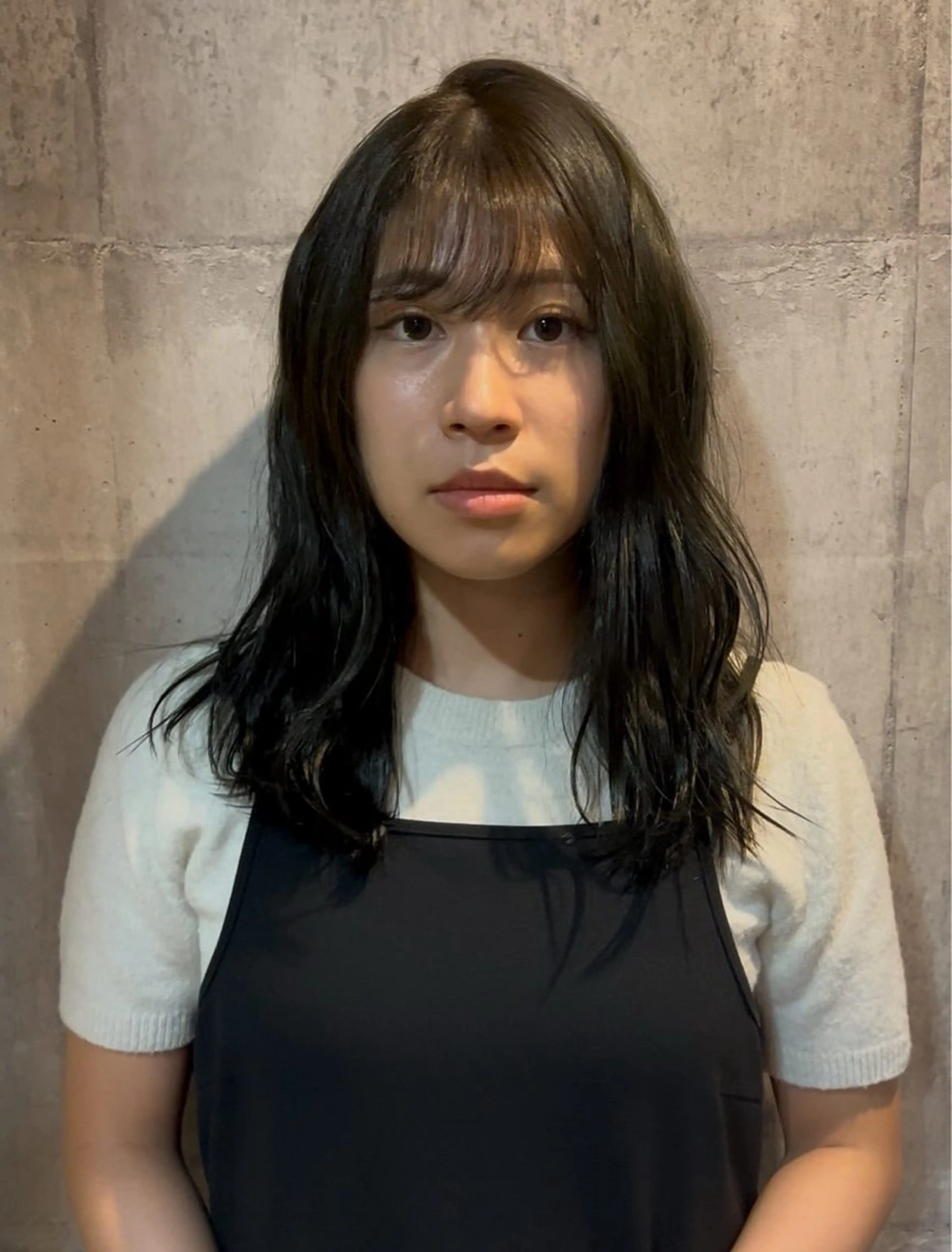 セミロング Nagi ブリーチモデル募集のヘアスタイル