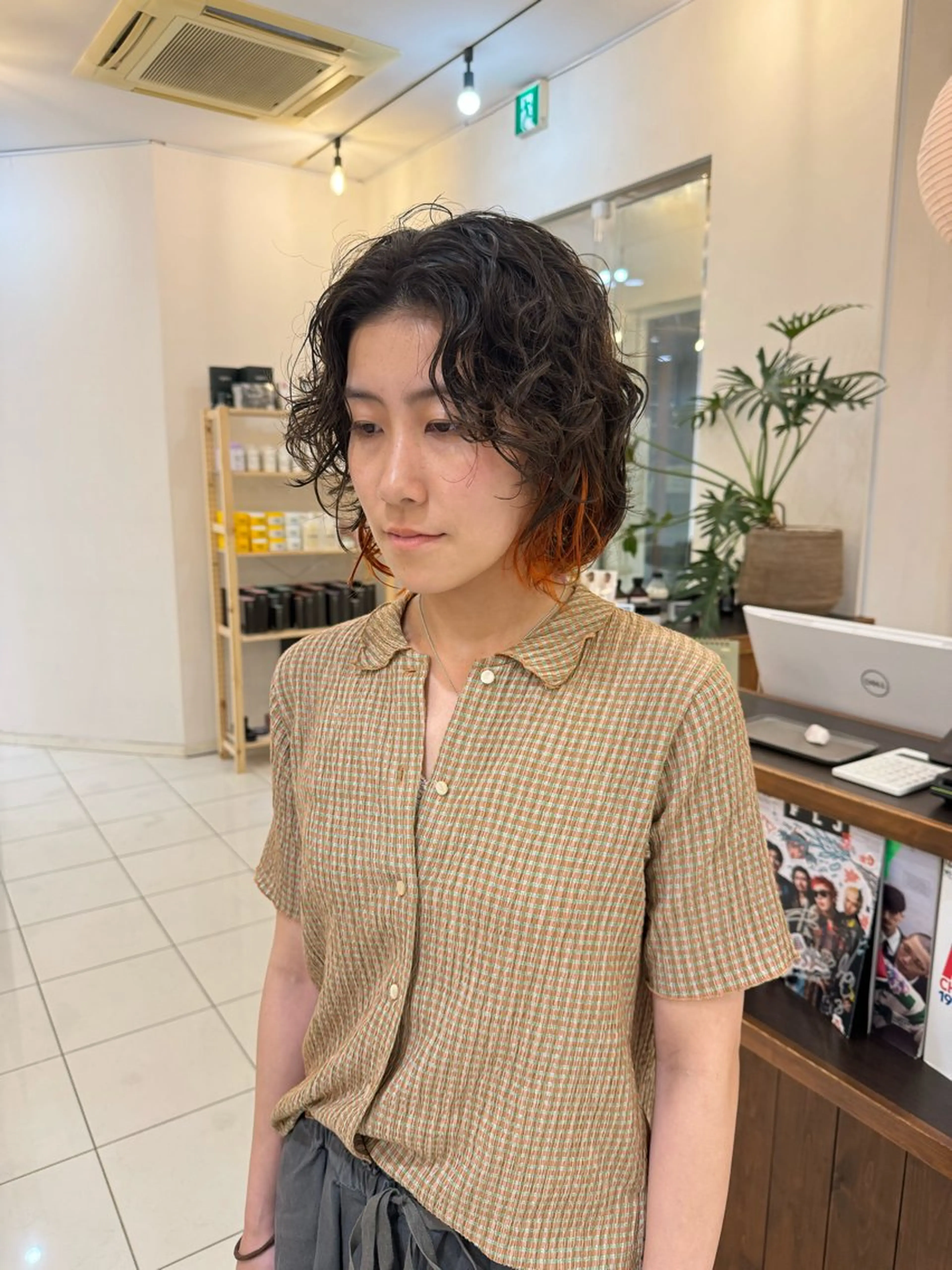 ショート カラー インナーカラー カット パーマ トリートメント ✅ボブ/パーマ/ 表参道/KENTA✅のヘアスタイル