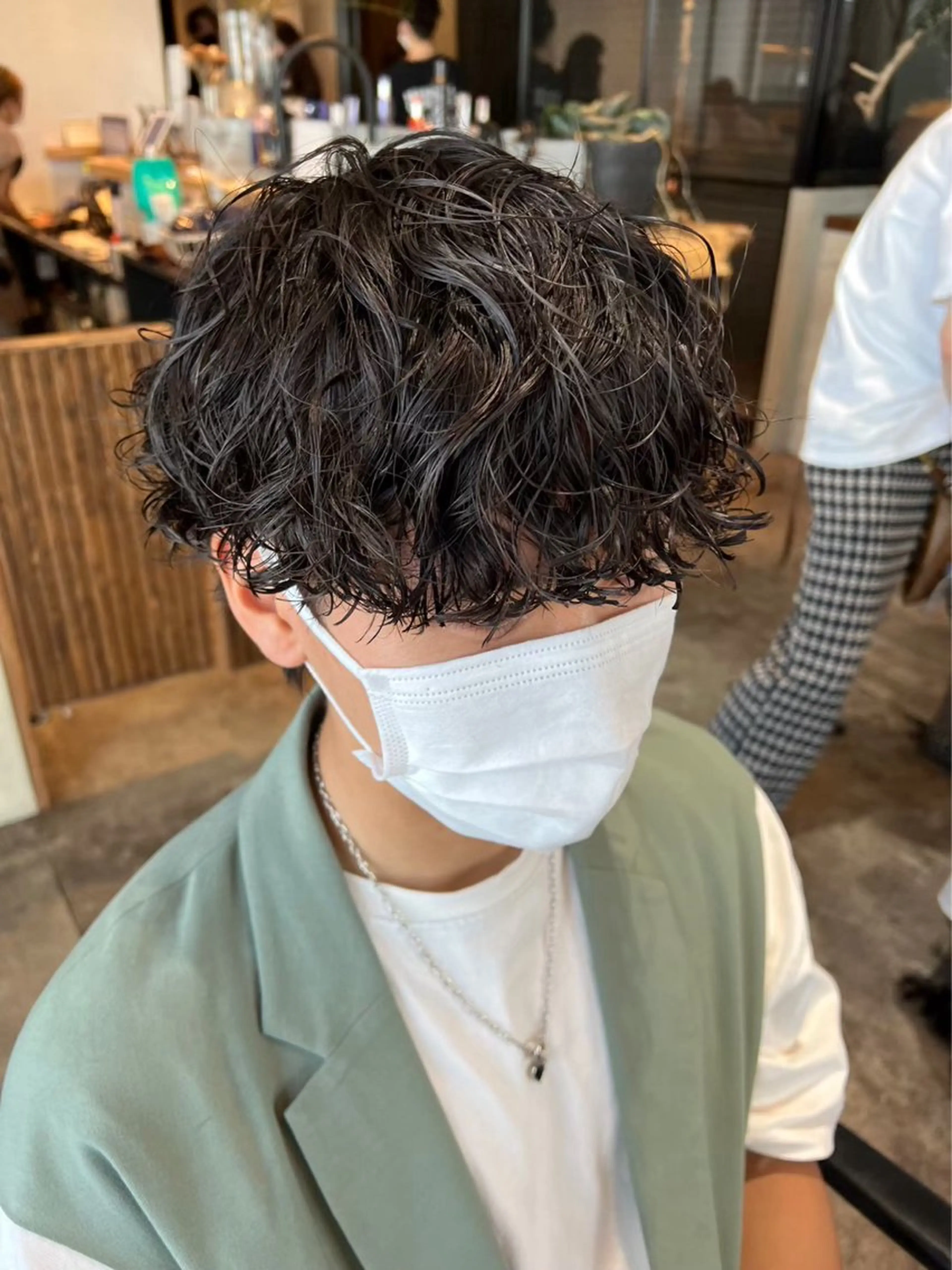 パーマ メンズ メンズパーマ カット パーマ トリートメント メンズ特化ニュアンス パーマ　RYOのヘアスタイル