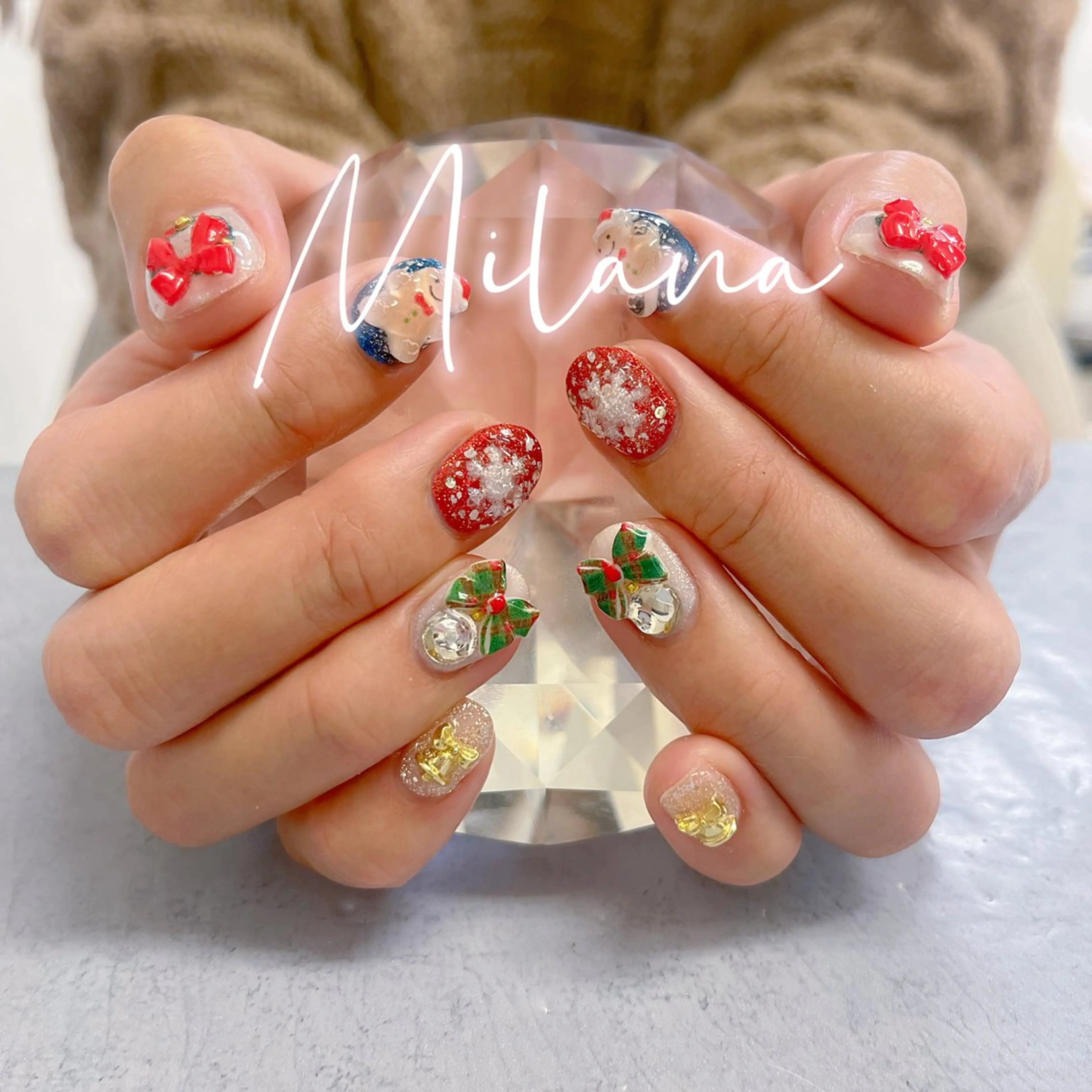 ネイル ハンドネイル Milana 西里のネイルデザイン
