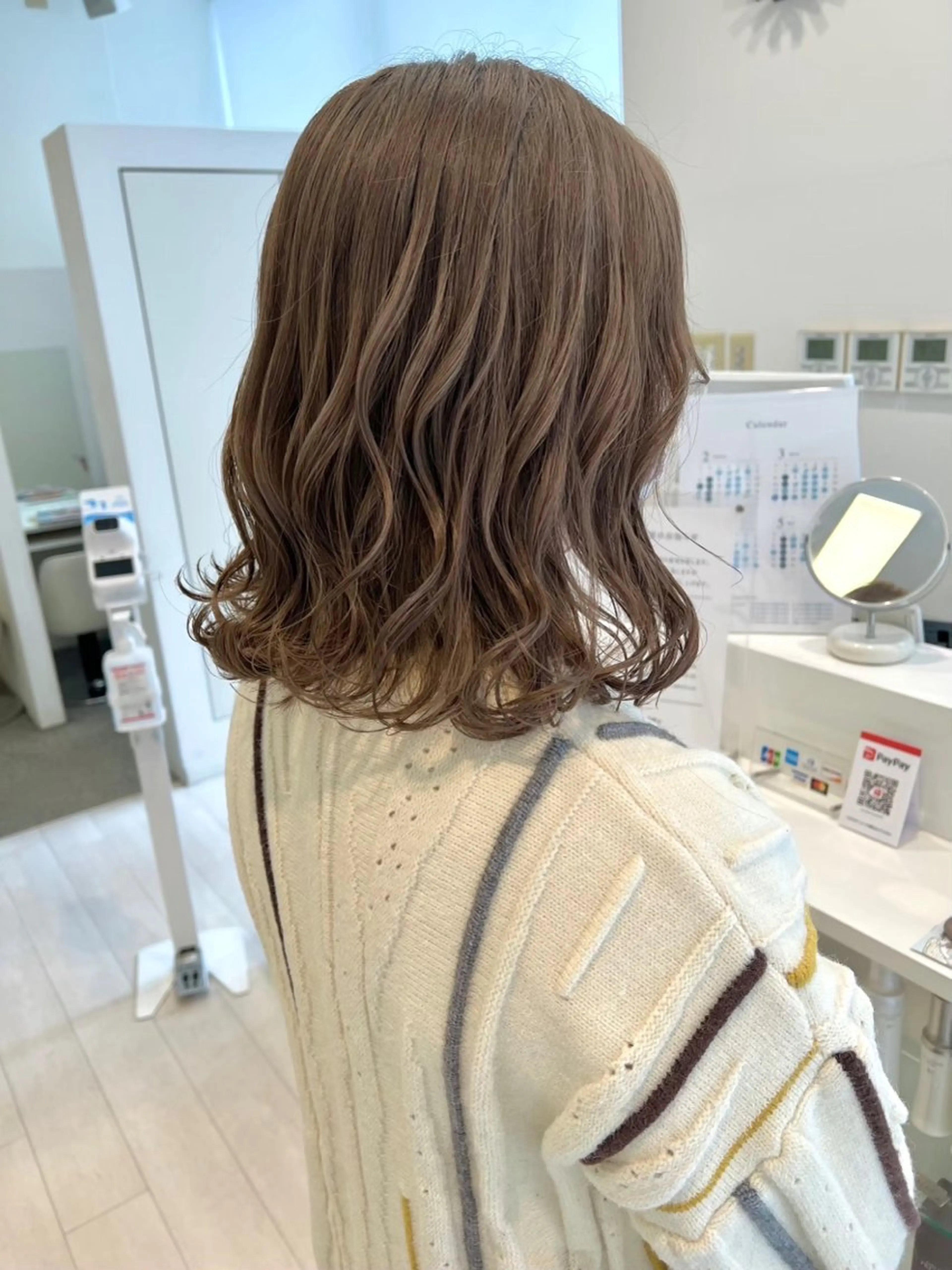 ミディアム カラー ParveMix🍀 藤原愛未のヘアスタイル