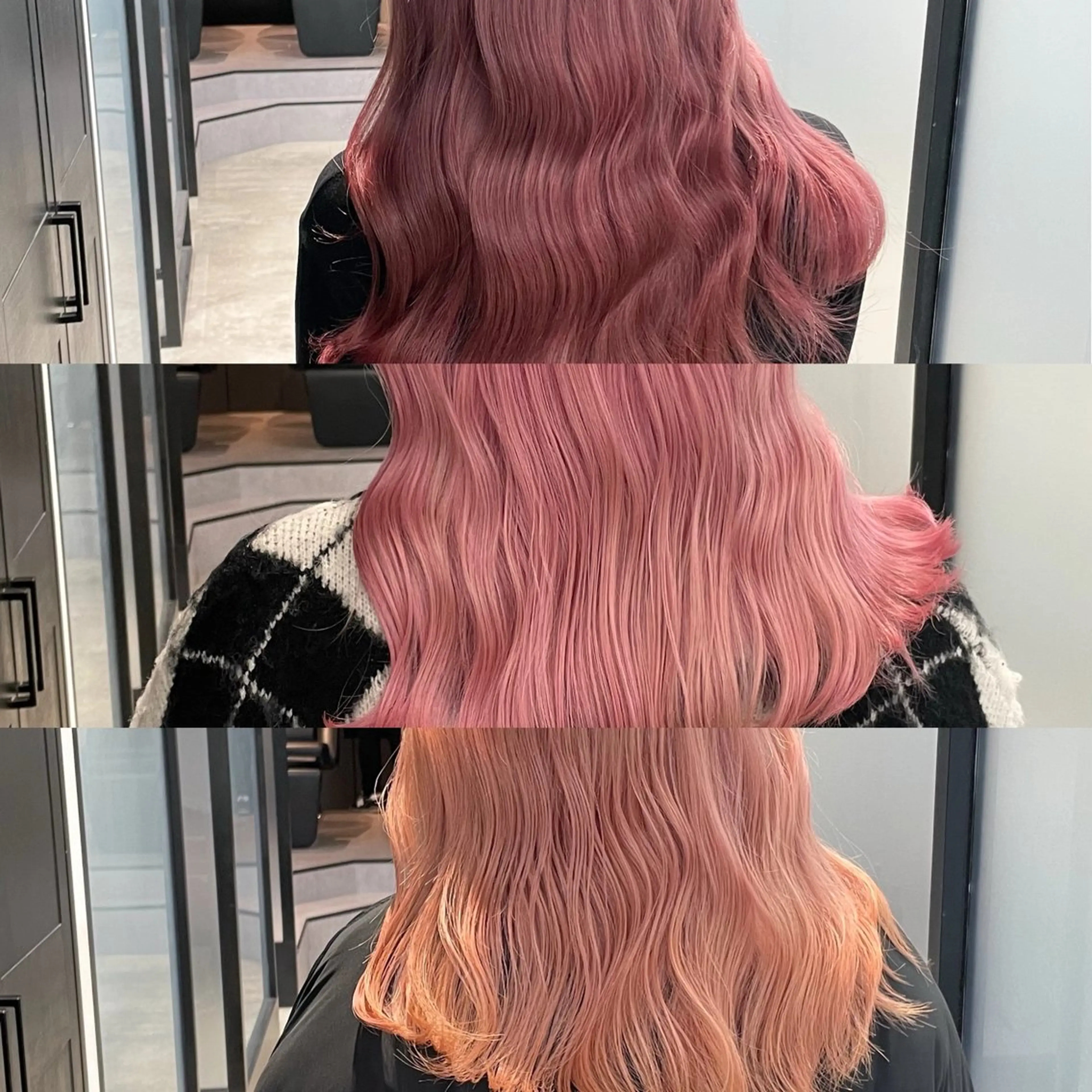 ミディアム ヘアカラー SALOWIN 梅田所属・山口滉斗/美髪 縮毛矯正/髪質改善のヘアスタイル