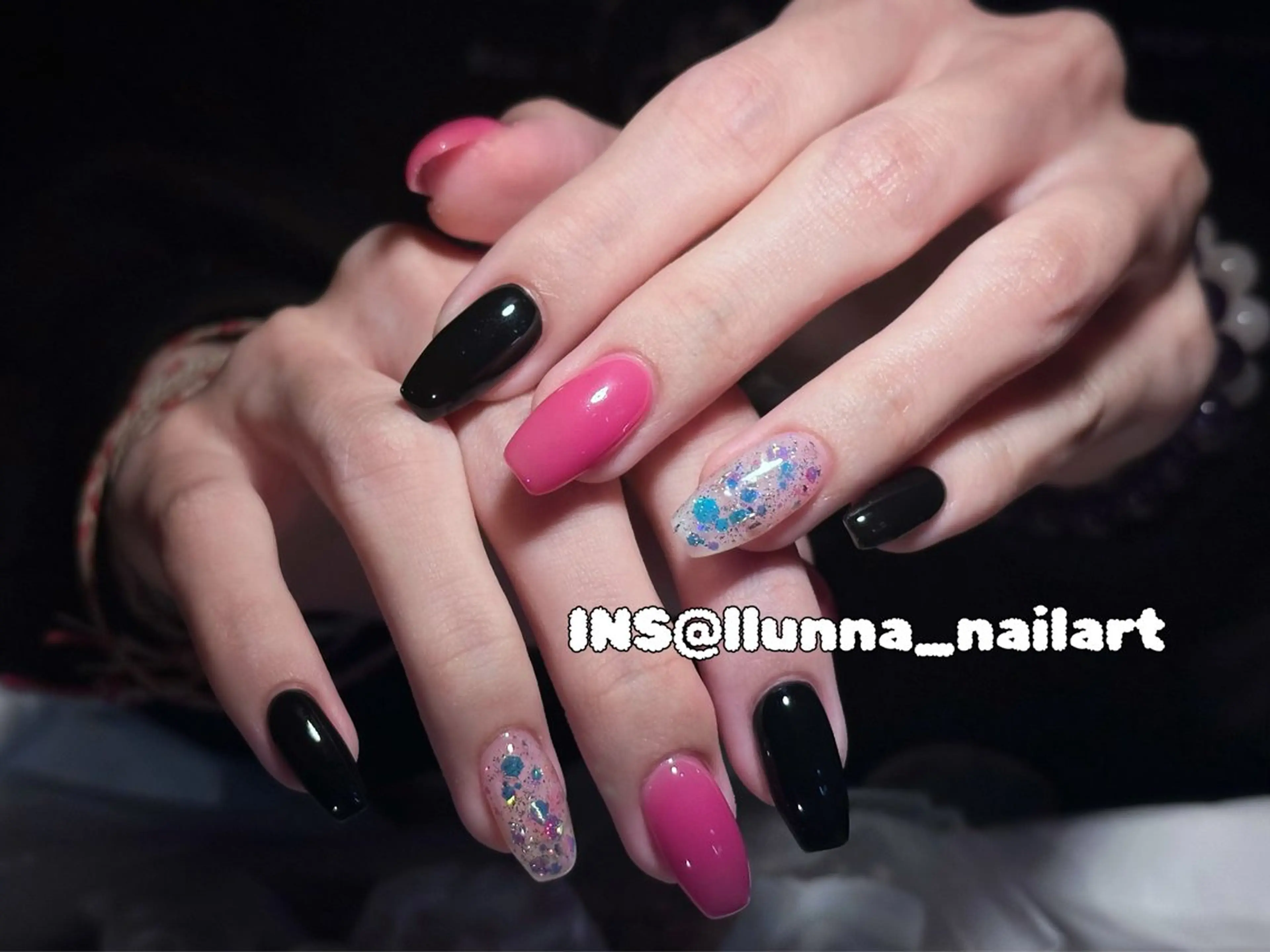 ネイル ハンドネイル Keiko  Nail Salon所属・Cleopatra ♡ルナのネイルデザイン