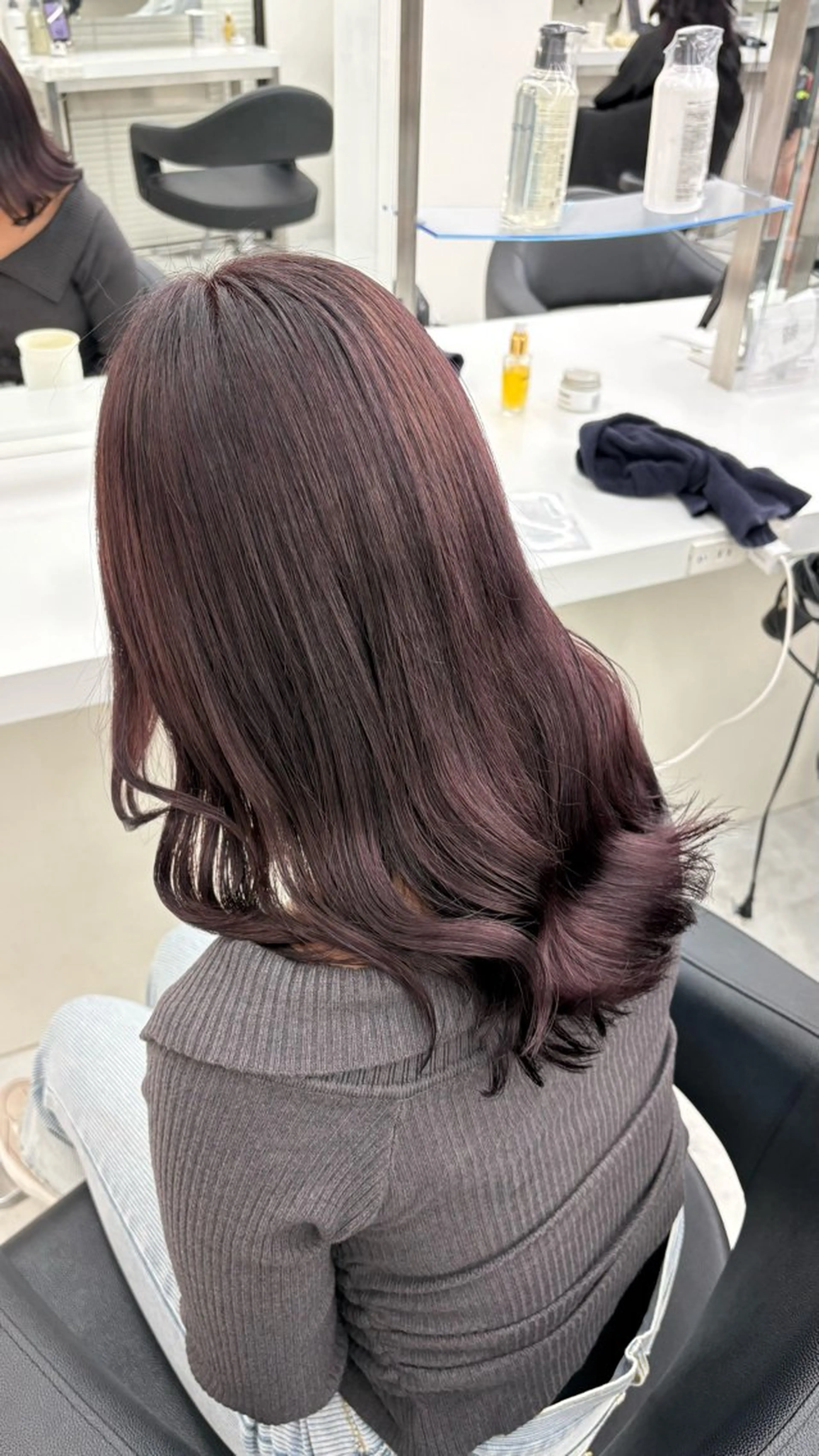 カラー カット ヘアカラー トリートメント ARISA/縮毛矯正 /艶髪カラー♡のヘアスタイル