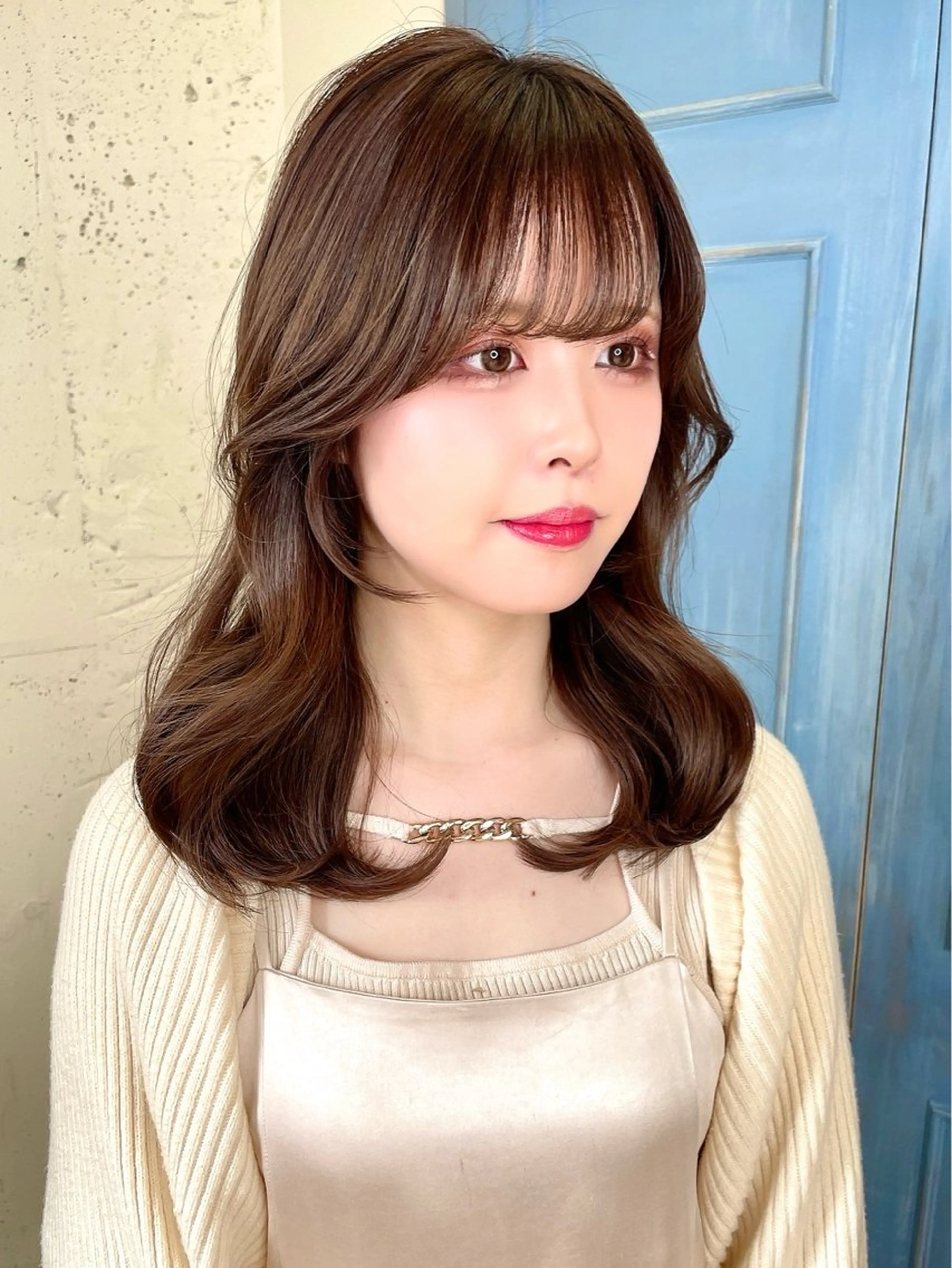 セミロング 似合わせカット SHERRY by FORTE所属・江口 さやかのヘアスタイル