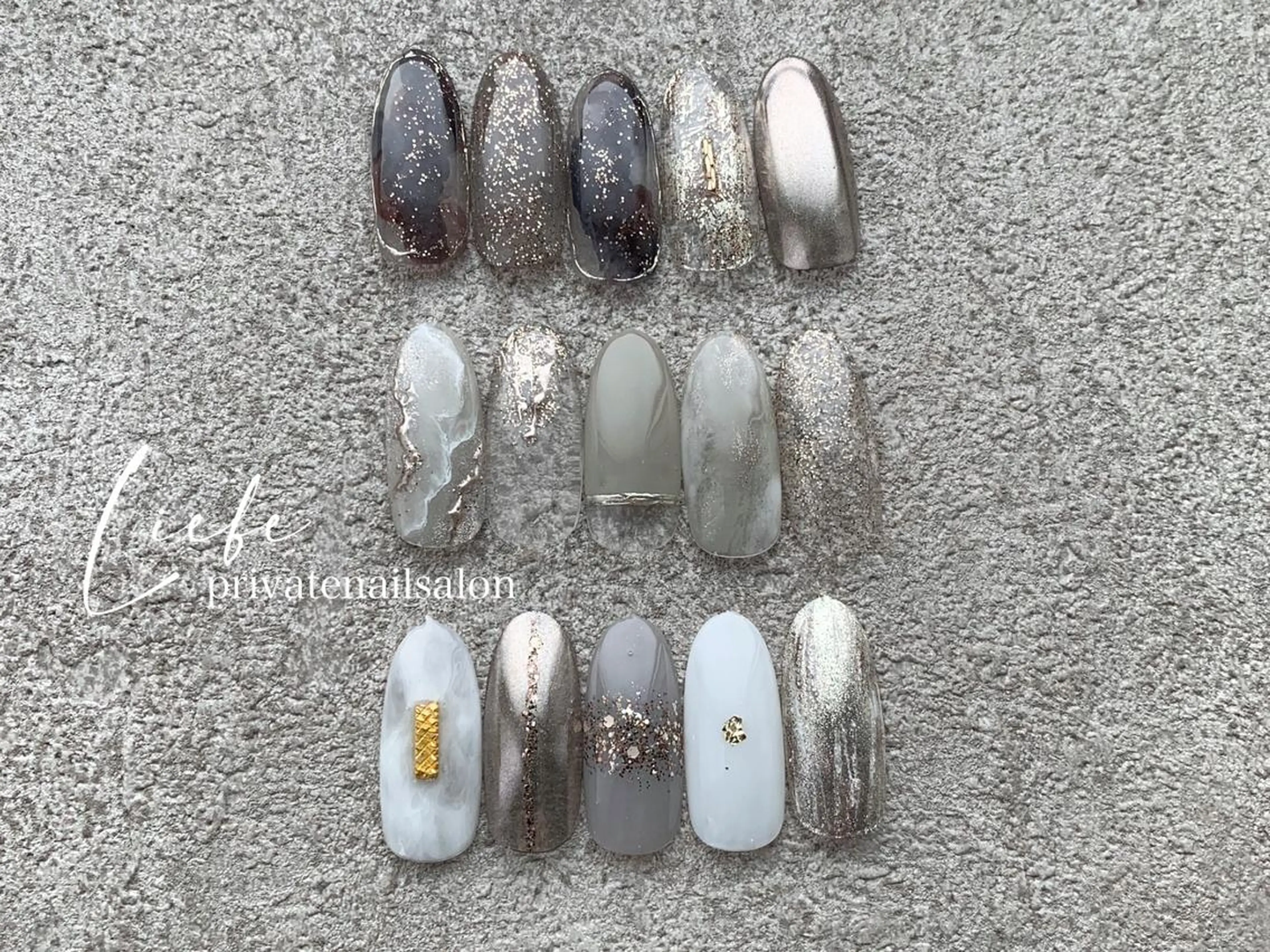 ネイル ニュアンスネイル ハンドネイル Liebe nailのネイルデザイン