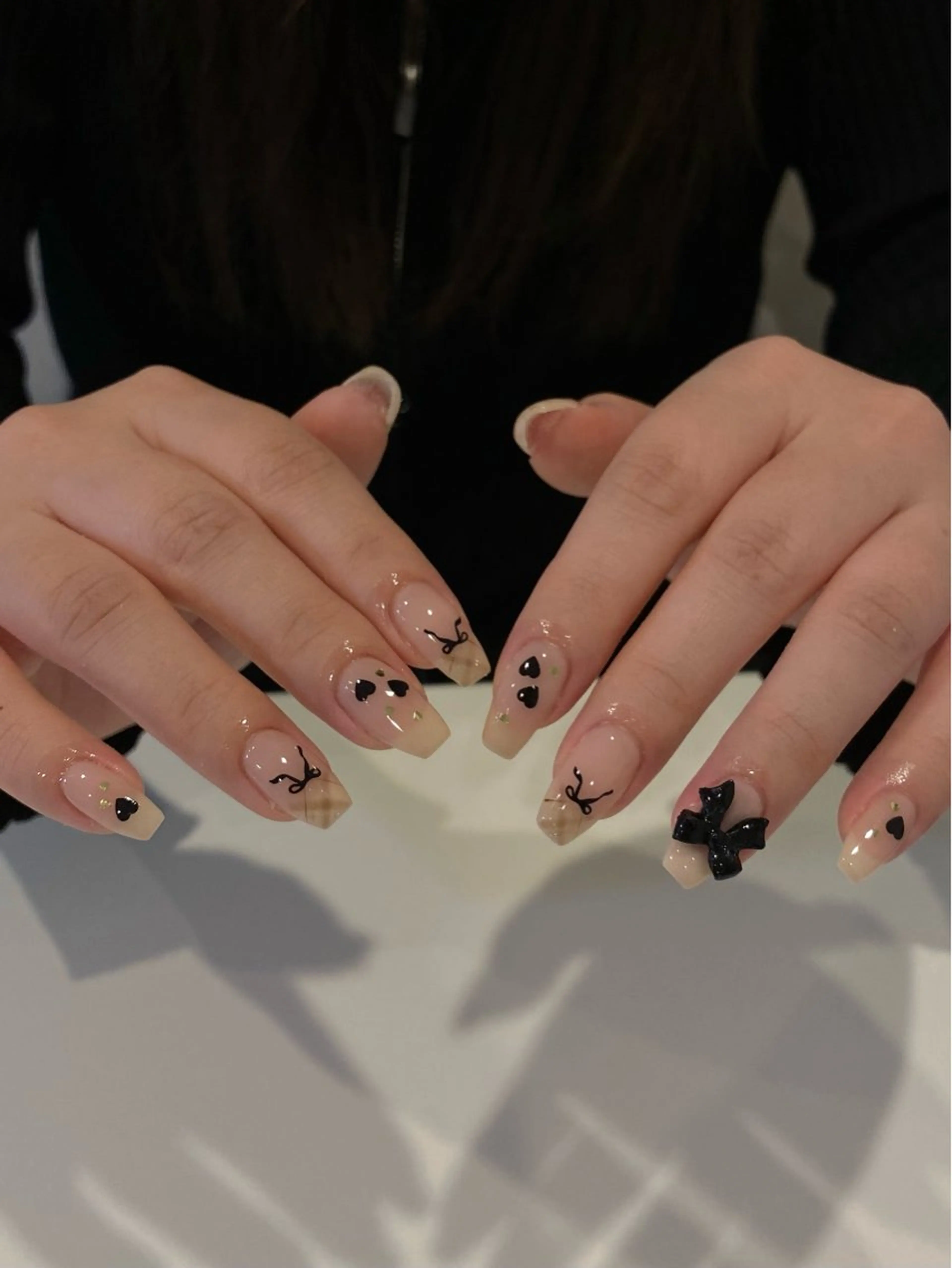 ネイル 持ち込み ハンドネイル odette Mikiのネイルデザイン