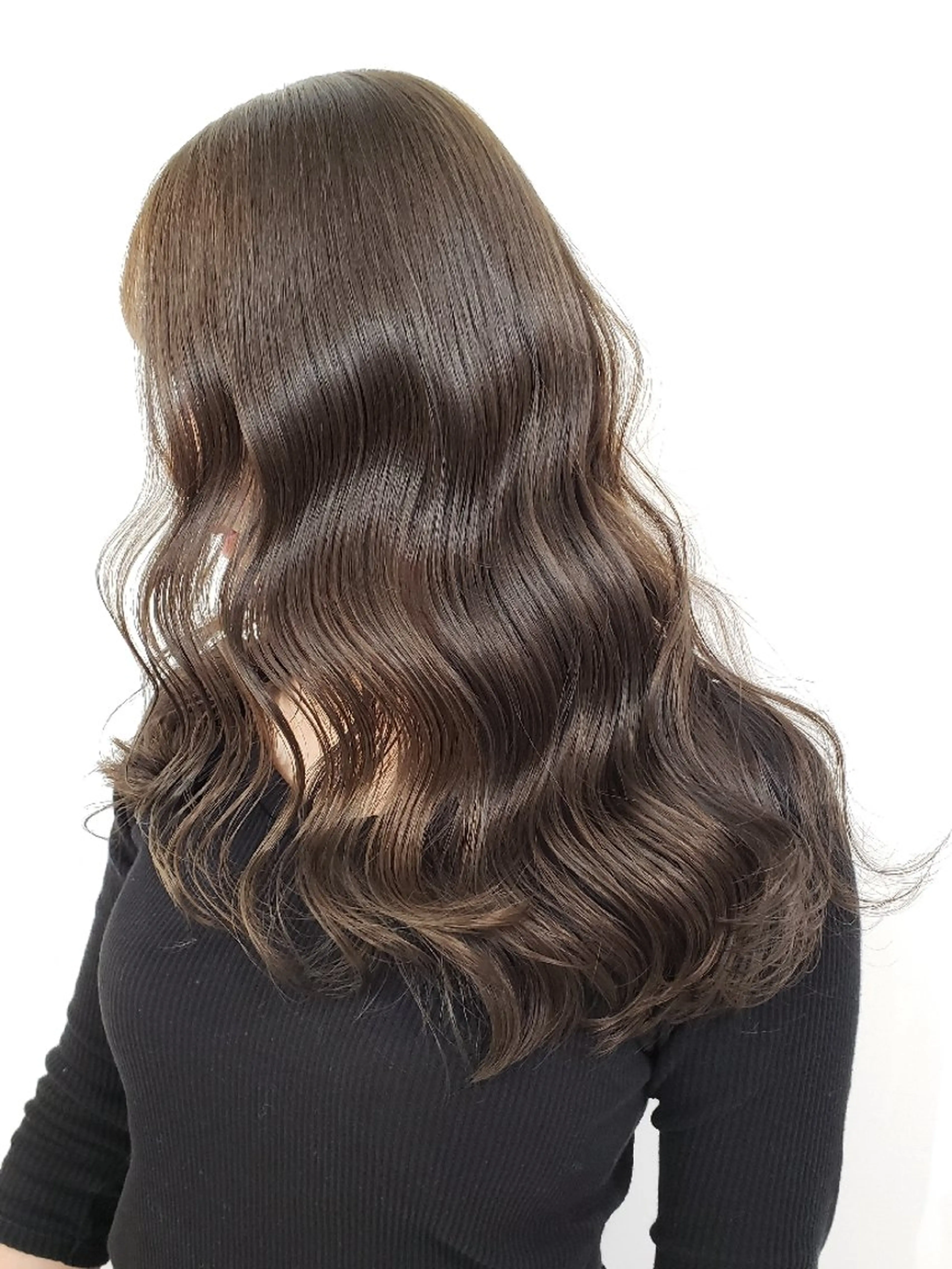 ロング カラー ヘアアレンジ アッシュ アッシュブラウン ブリーチ ブラウンカラー 透明感カラー 成瀬 弘光のヘアスタイル