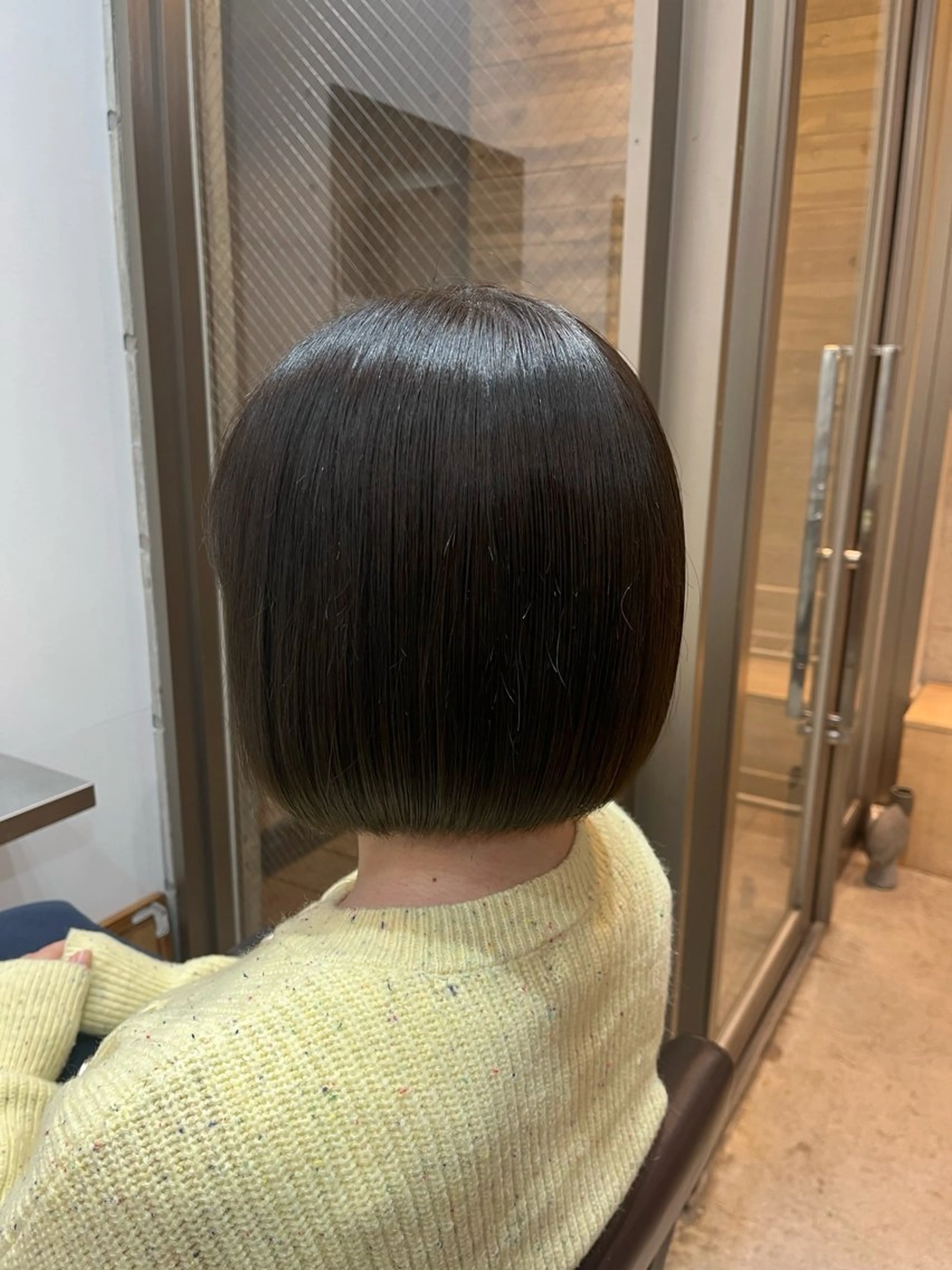 カラー オリーブカラー カット ヘアカラー 【arc】 佐藤未希穂/ボブのヘアスタイル