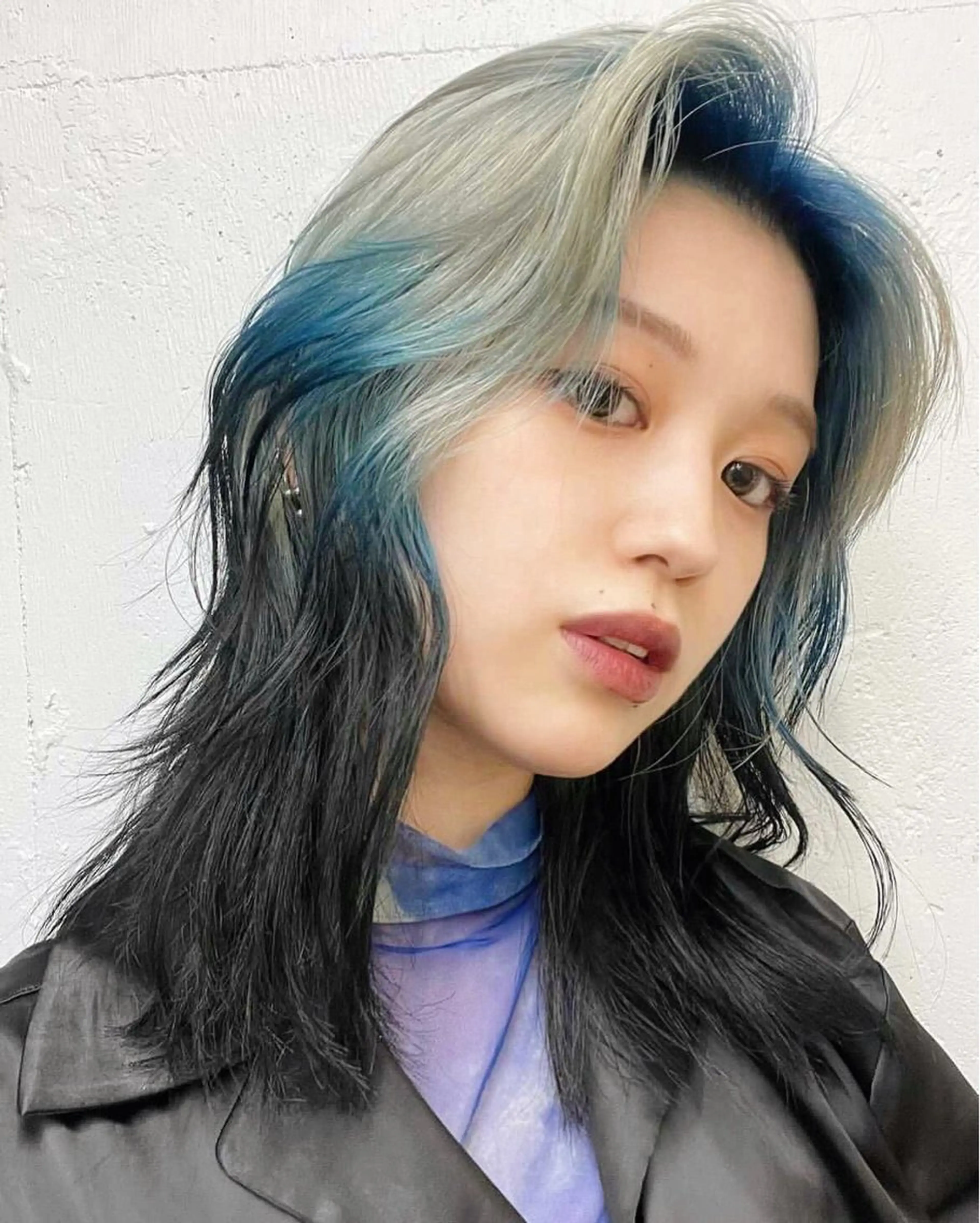 ミディアム カラー デザインカラー ダブルカラー カット ヘアカラー トリートメント 🌈前田 ジュンのヘアスタイル