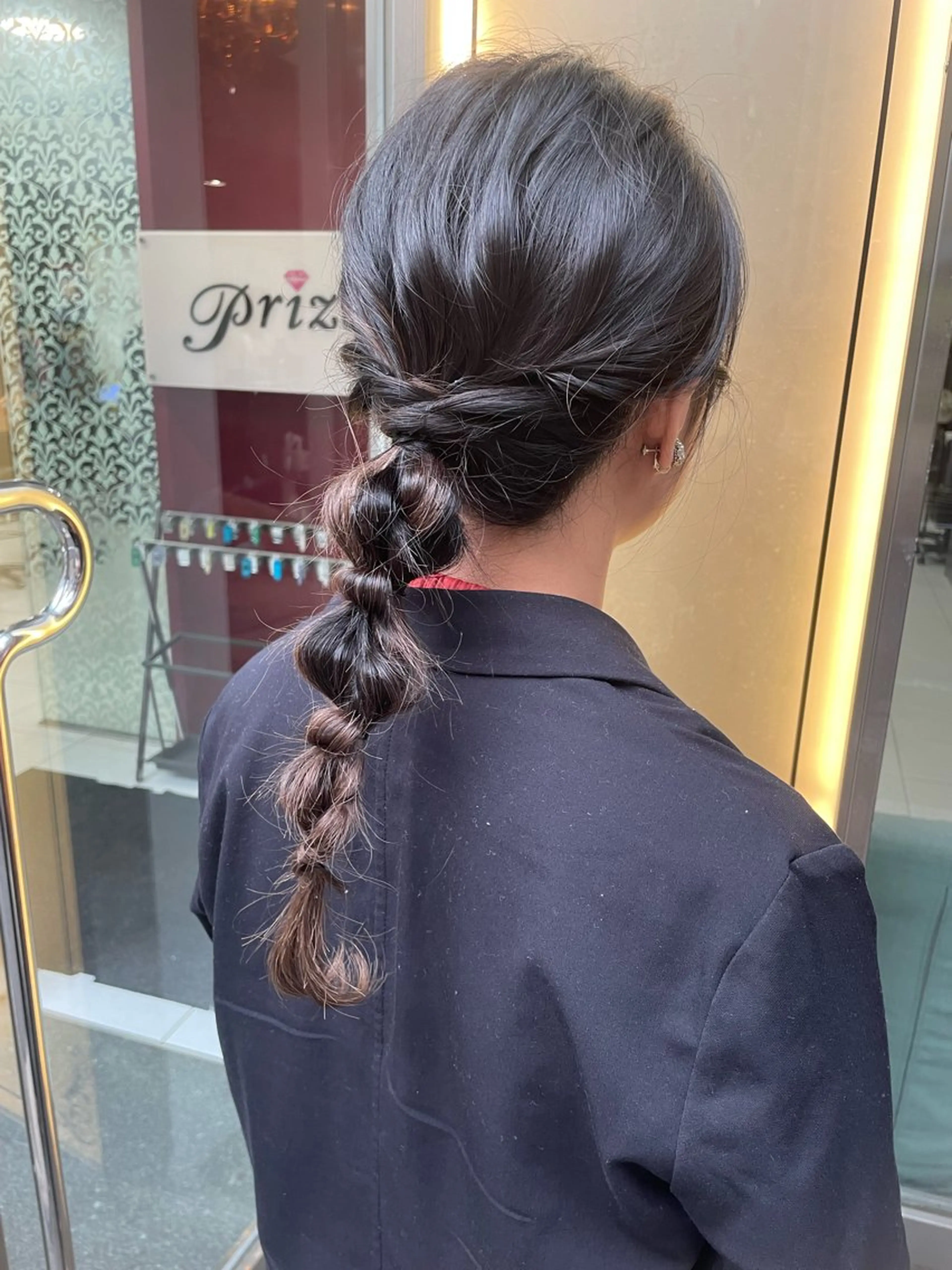 ロング ヘアセット ♡ヘアセット.ピンク Ayakaのヘアスタイル