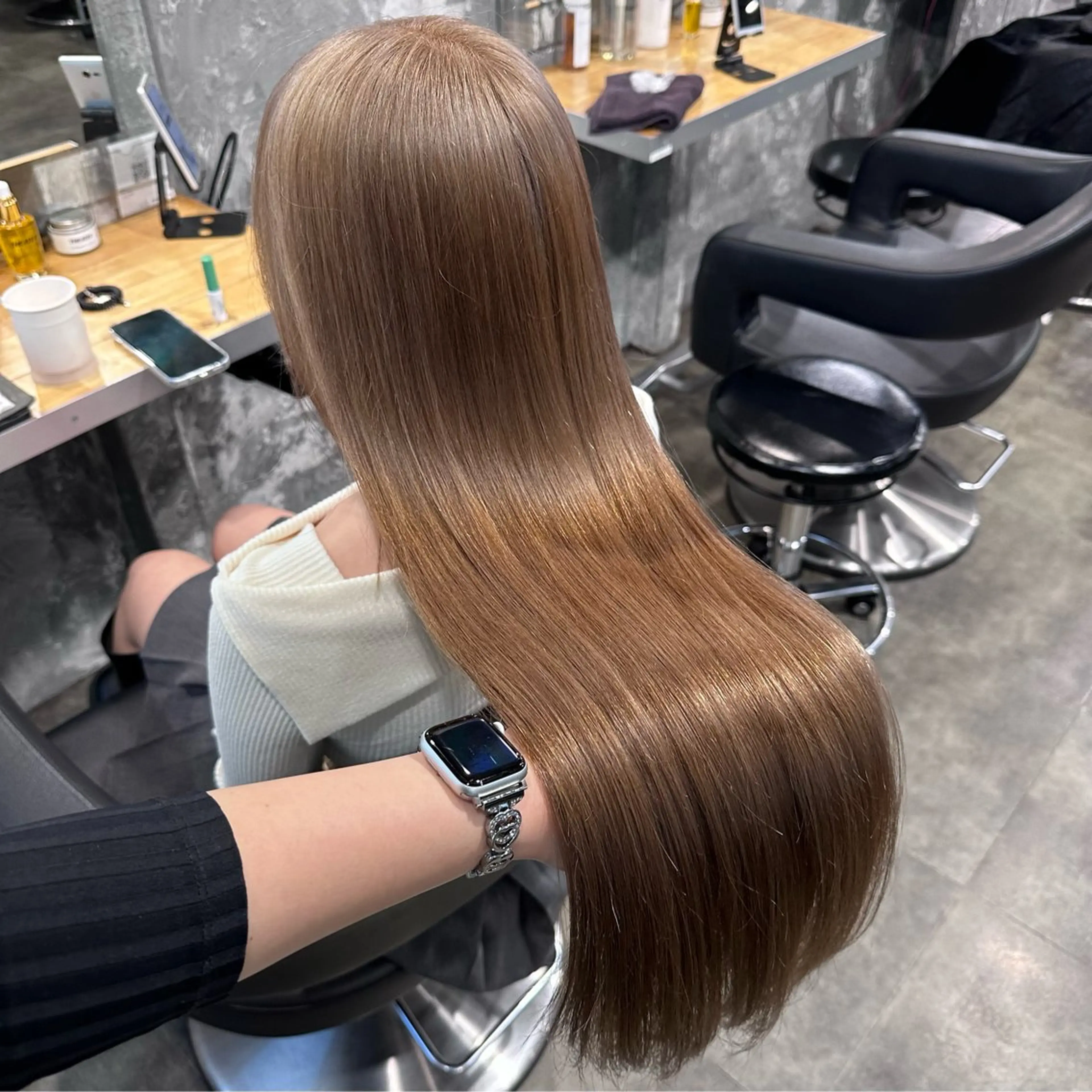 カラー 海外トレンドヘア🤍 sumireのヘアスタイル