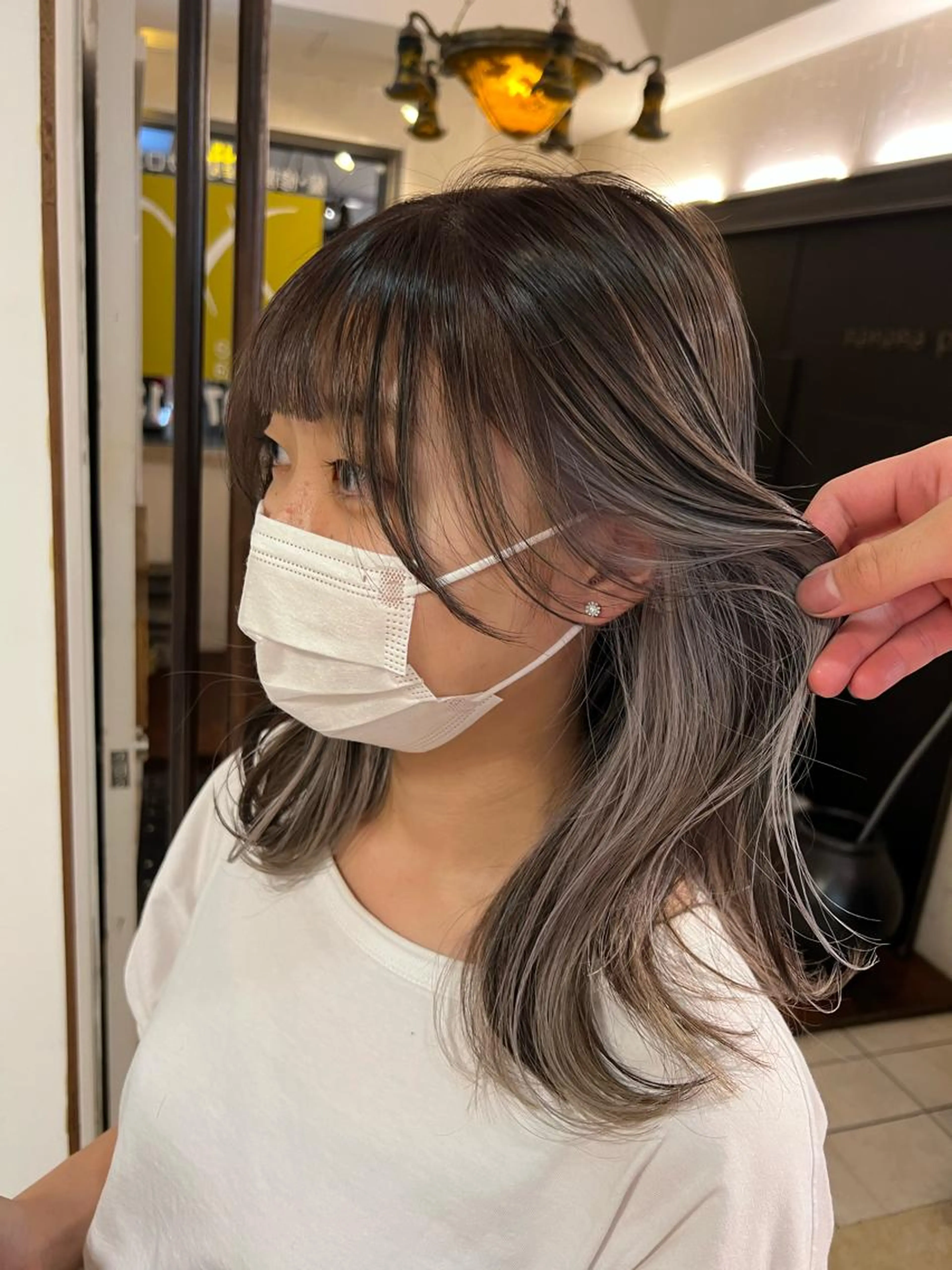 カラー＋インナーカラー＋カット＋トリートメントの写真