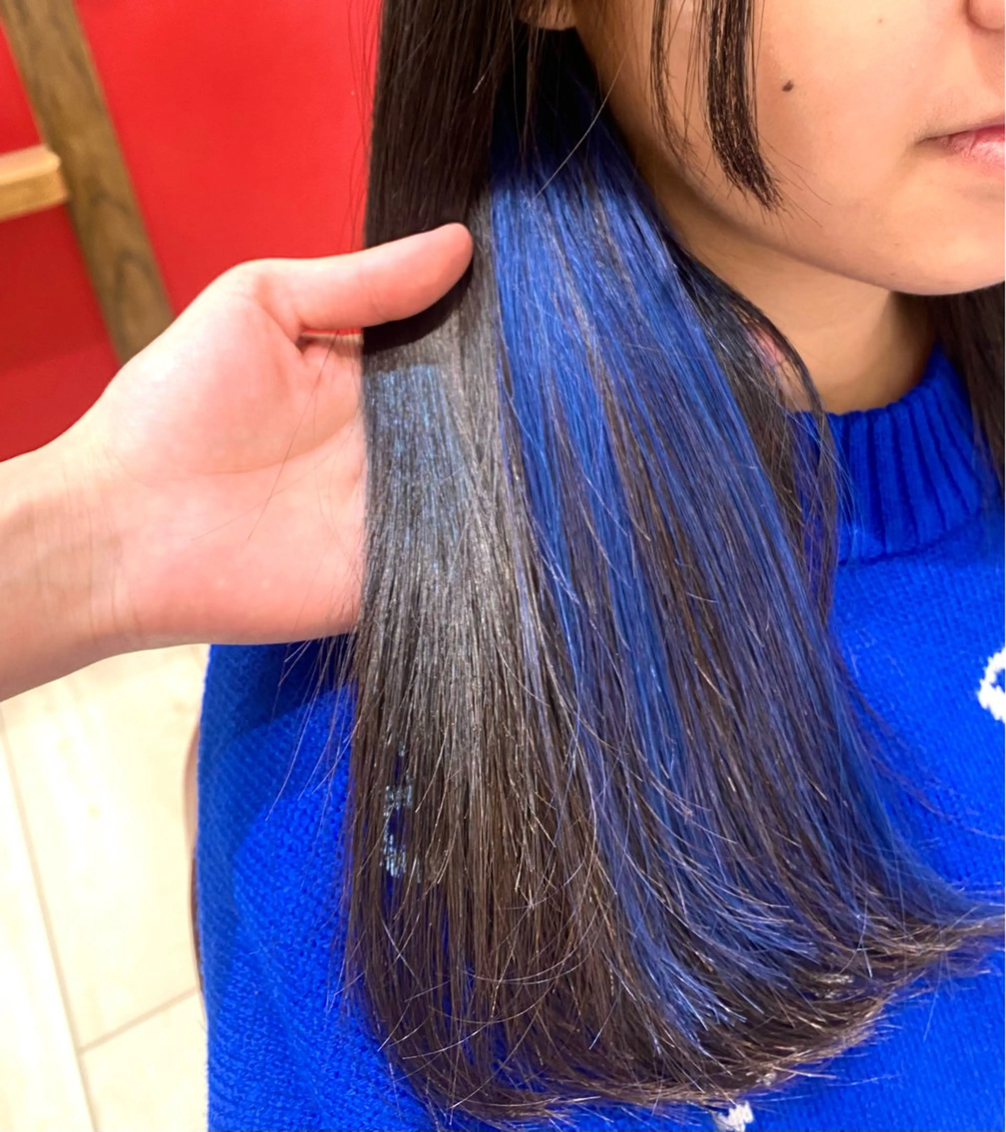ミディアム カラー エクステ 横浜パーマアレンジ 🌼スズキ　リョウカのヘアスタイル