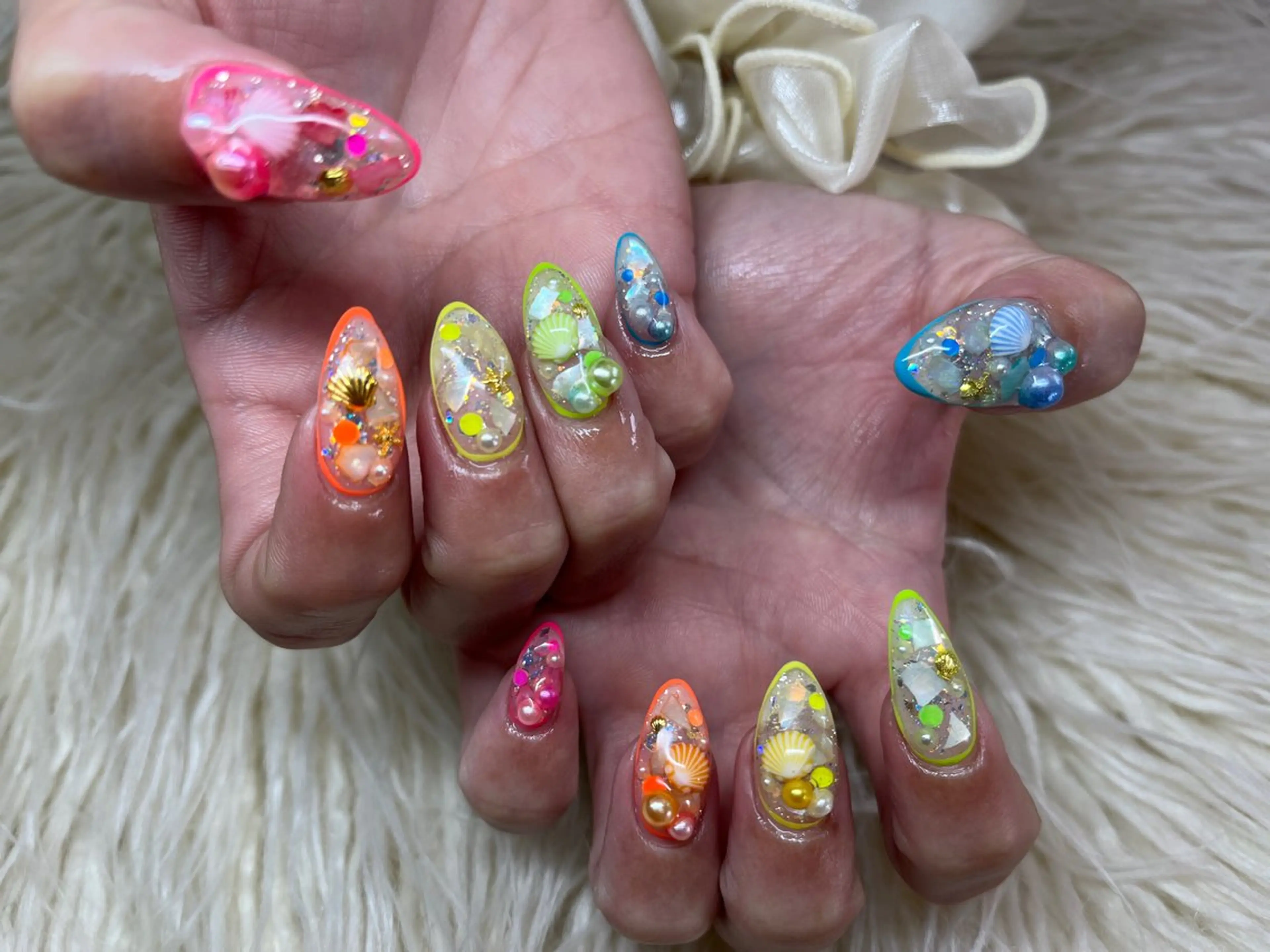 ネイル ハンドネイル フットネイル Nail salon LuaRのネイルデザイン