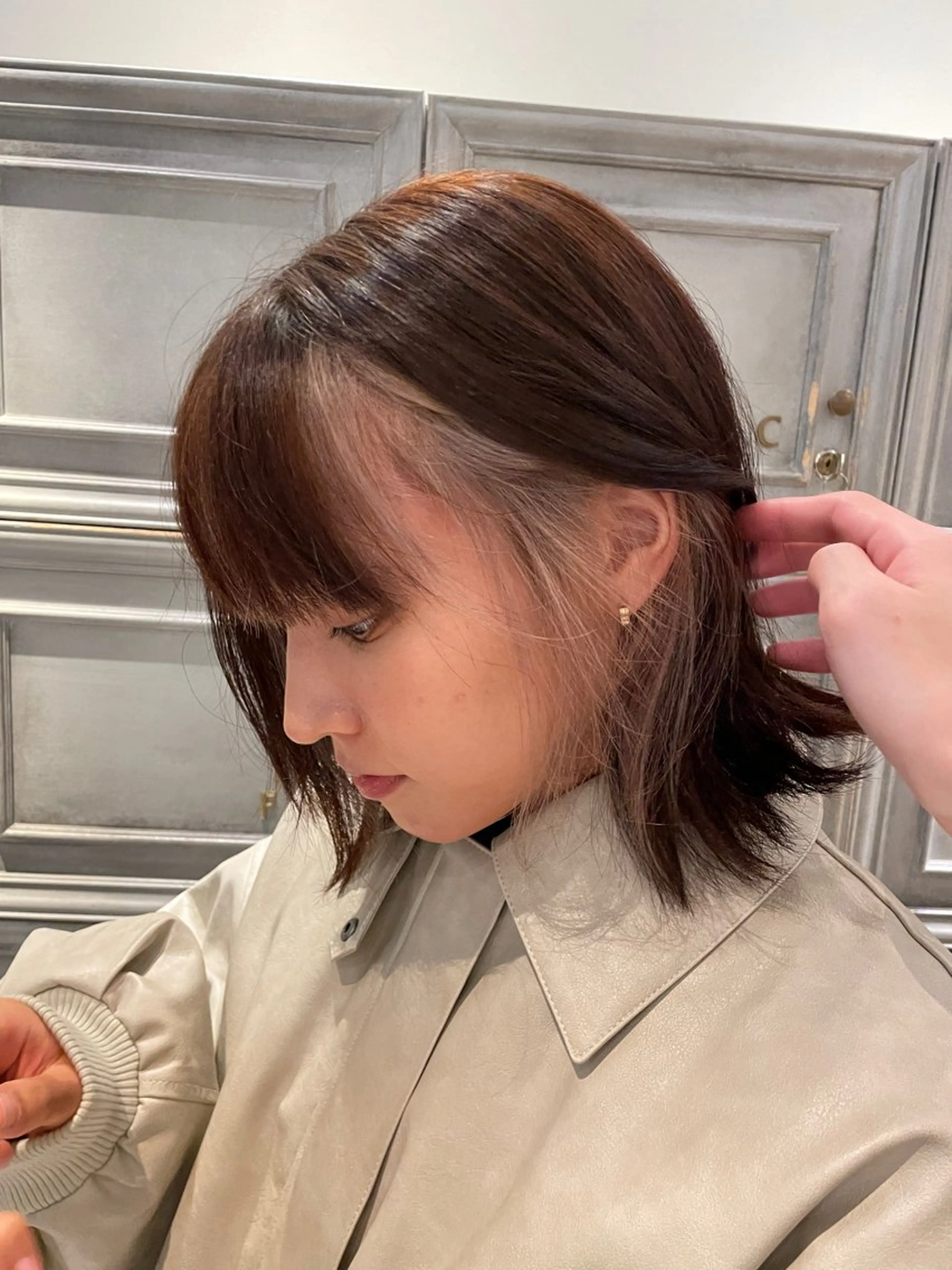 ショート カット ヘアカラー vetica所属・フジヤ サイタのヘアスタイル