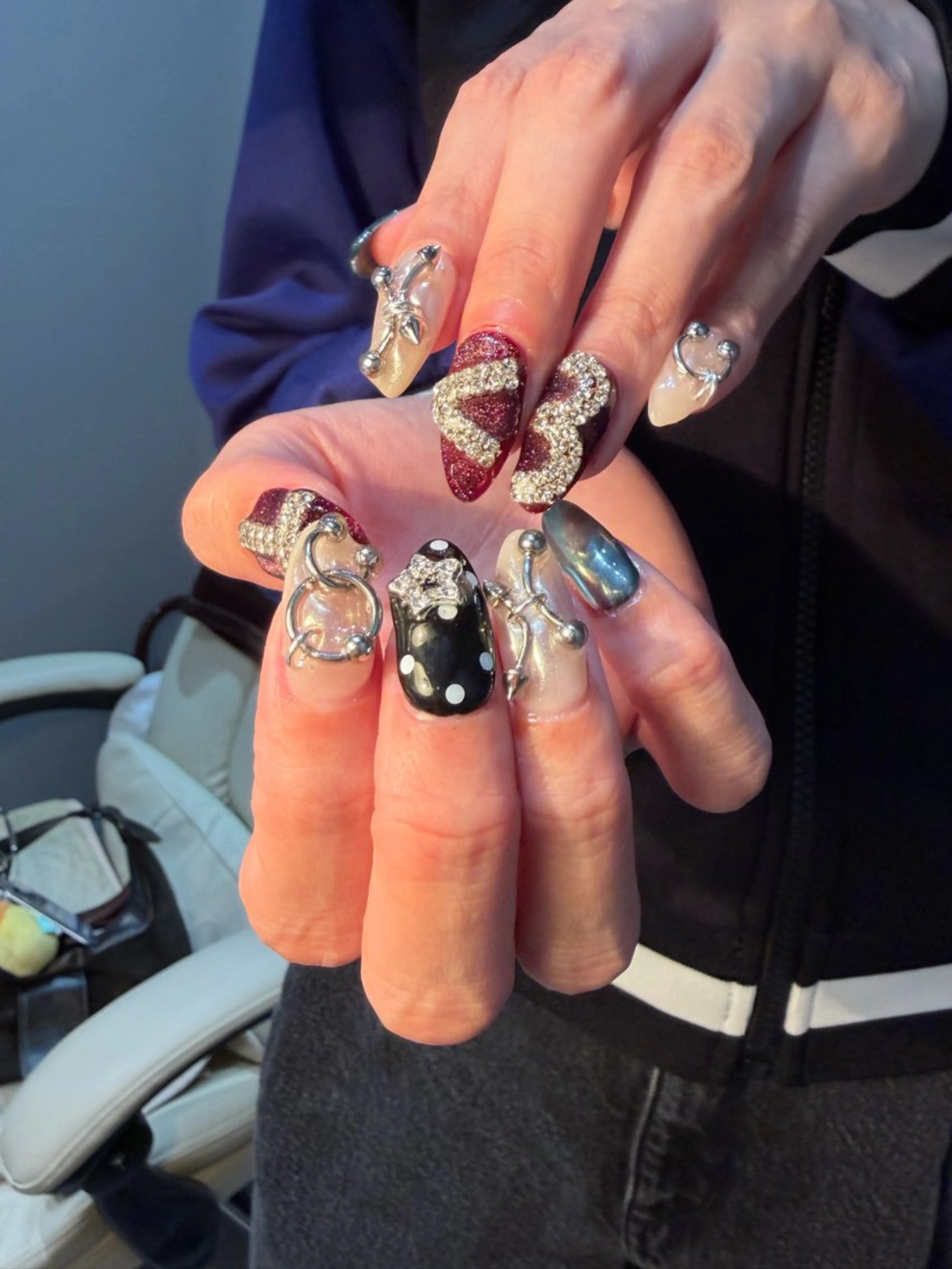 ネイル ハンドネイル 【orchid】 Hitomiのネイルデザイン