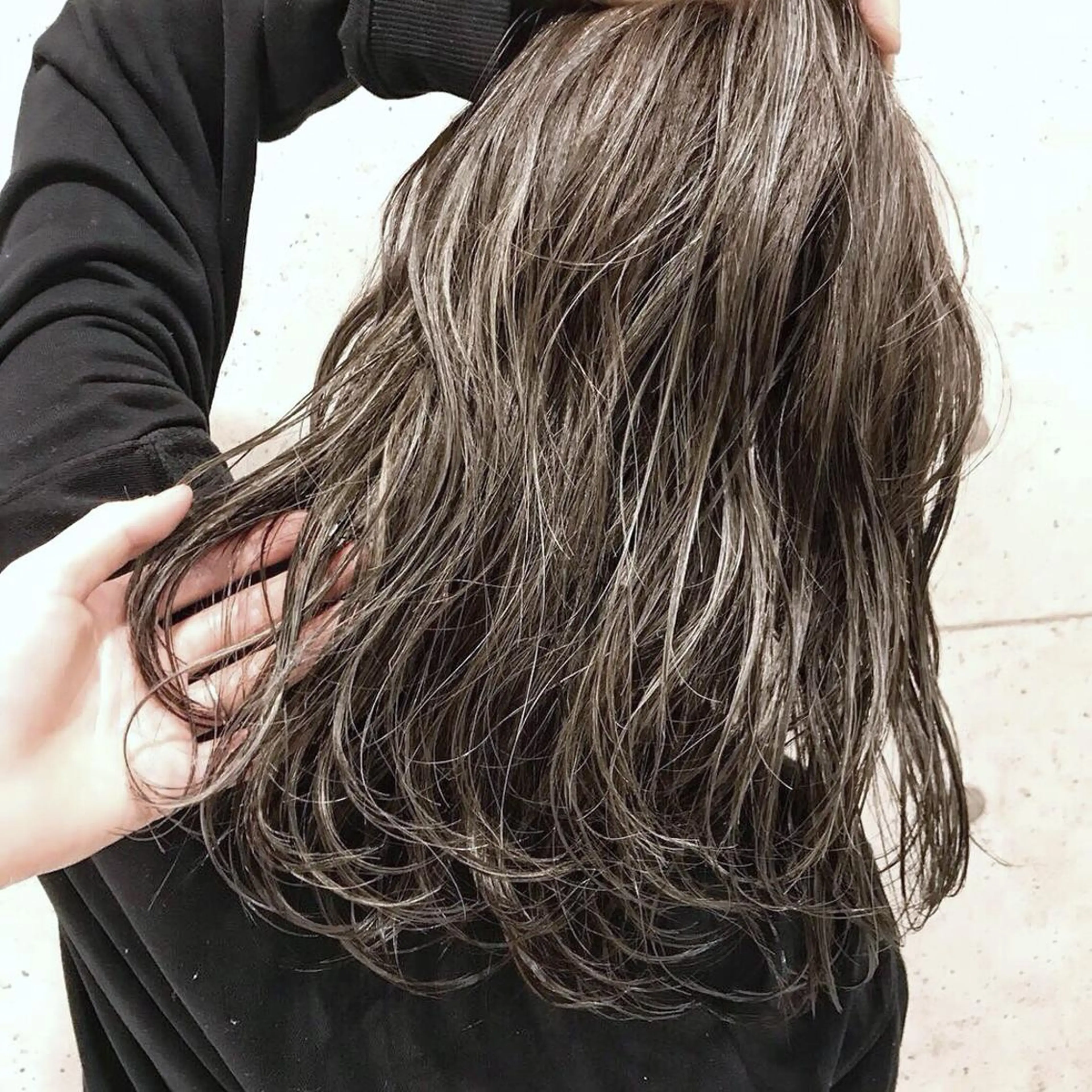 10時​〜​17時まで🙆‍♂️人気No.2❤️カット＋🌈透明感N.カラー🌈＋内部補修トリートメント🫧の写真