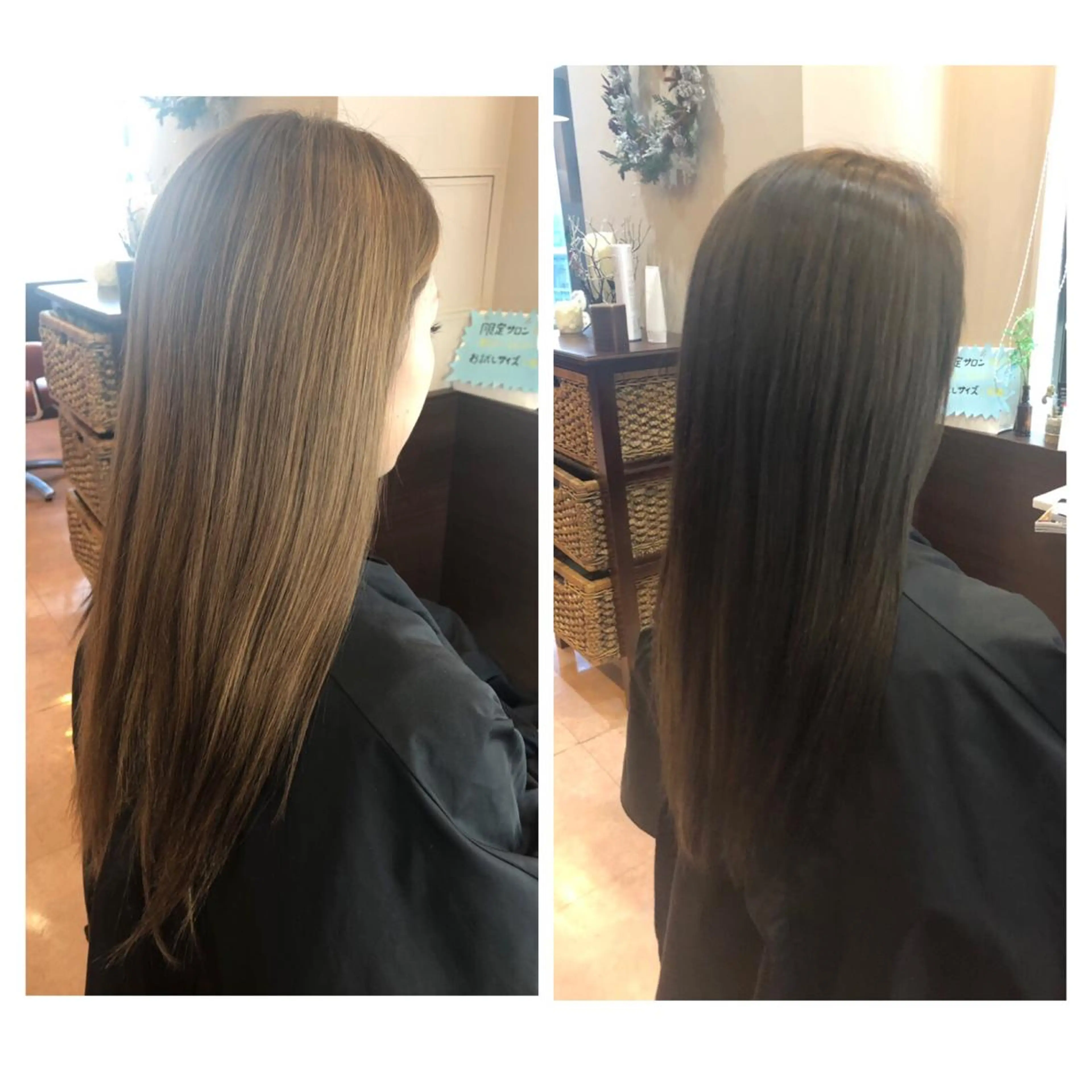 ロング アッシュ トリートメント やまぐち まりんのヘアスタイル