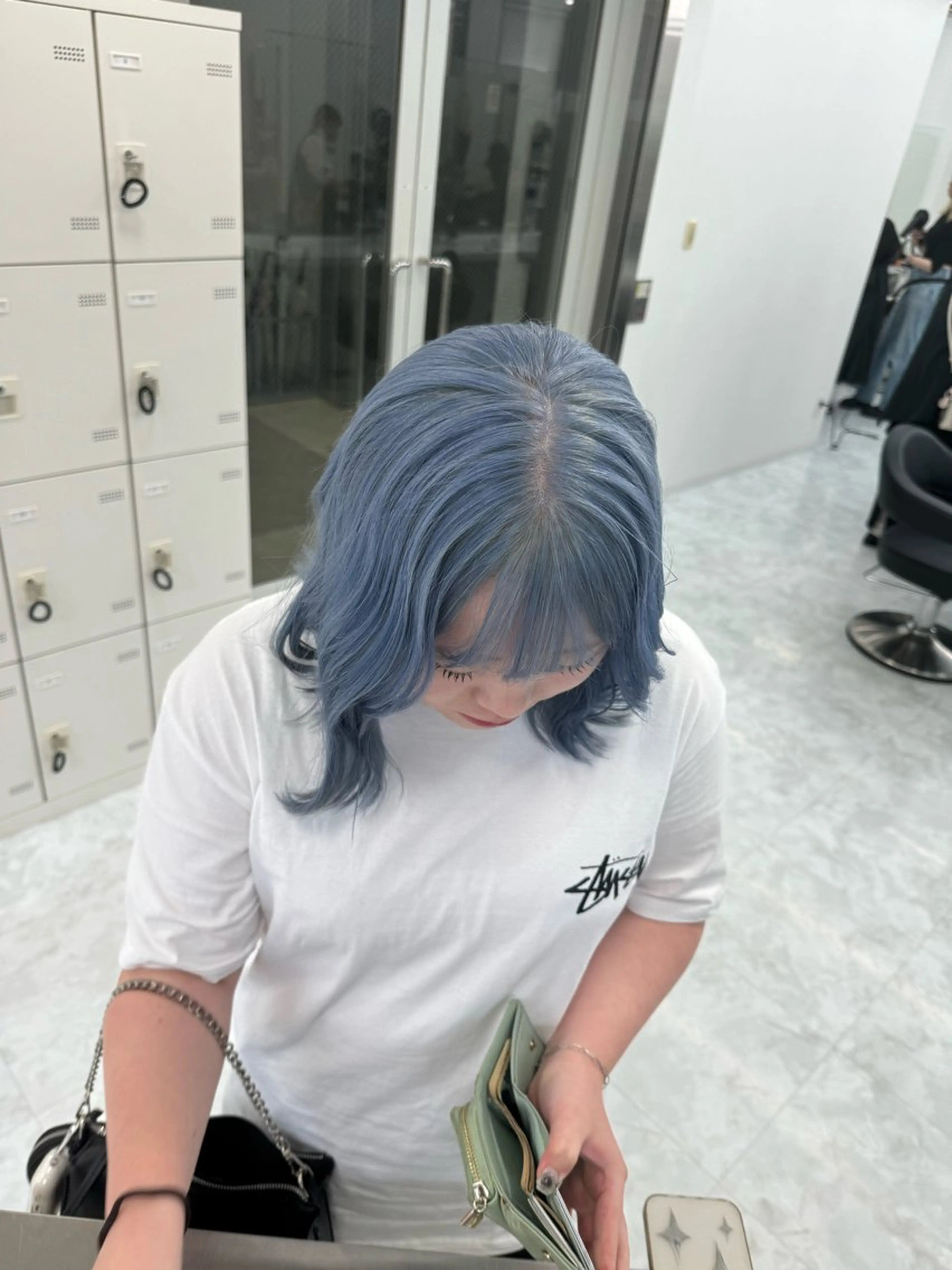 ロング カラー ヘアアレンジ ヘアカラー トリートメント ブリーチありなし🏹 淡色ヘア🤎藍斗のヘアスタイル